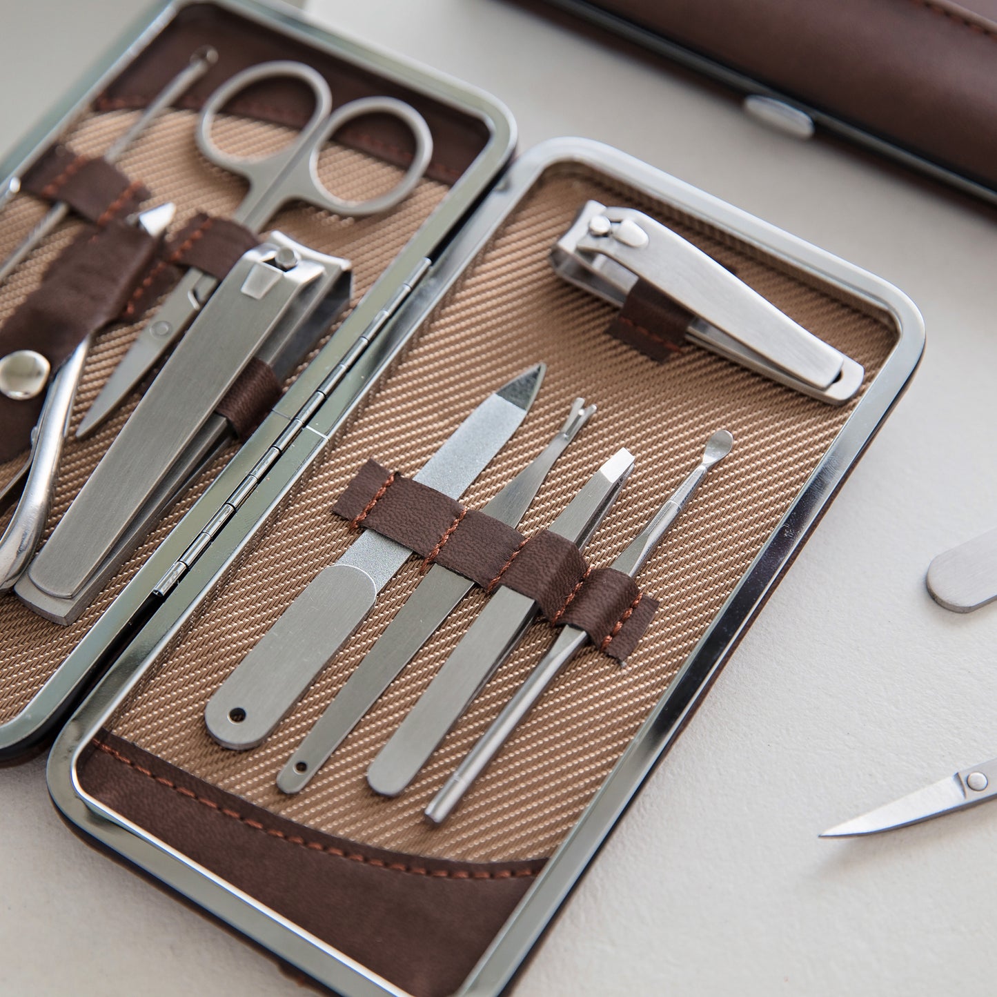 Personalised Manicure Kit - brown