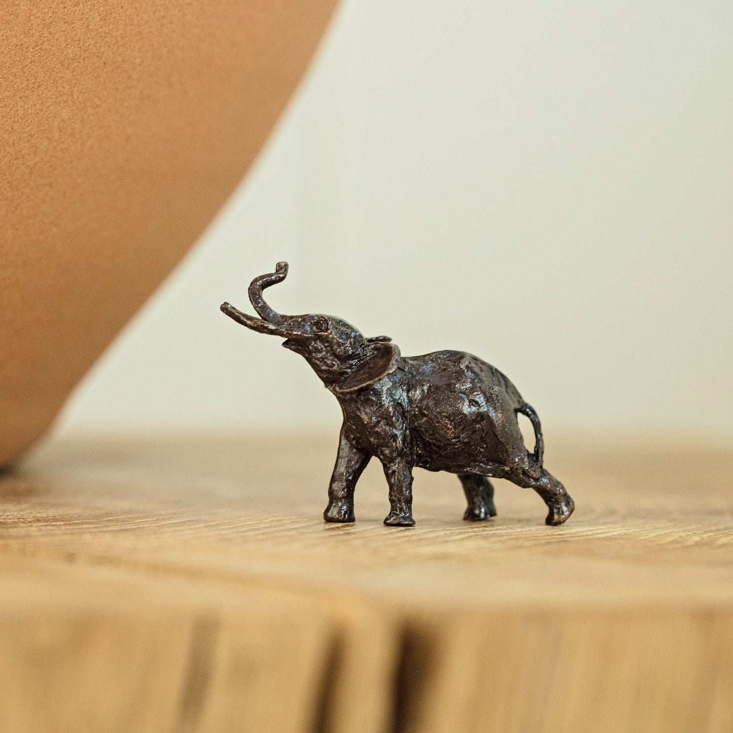 Miniature Bronze Sculpture - Elephant