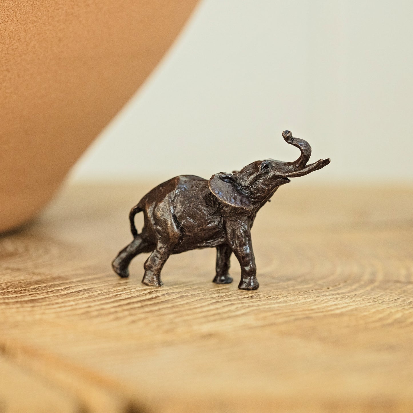 Miniature Bronze Sculpture - Elephant