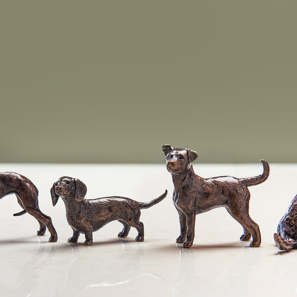 
                  
                    Miniature Bronze Sculpture - Whippet
                  
                
