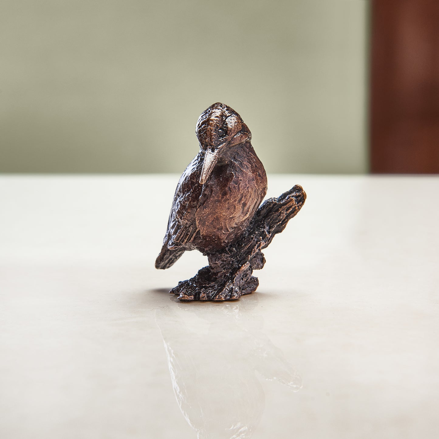 Miniature Bronze Sculpture - Kingfisher