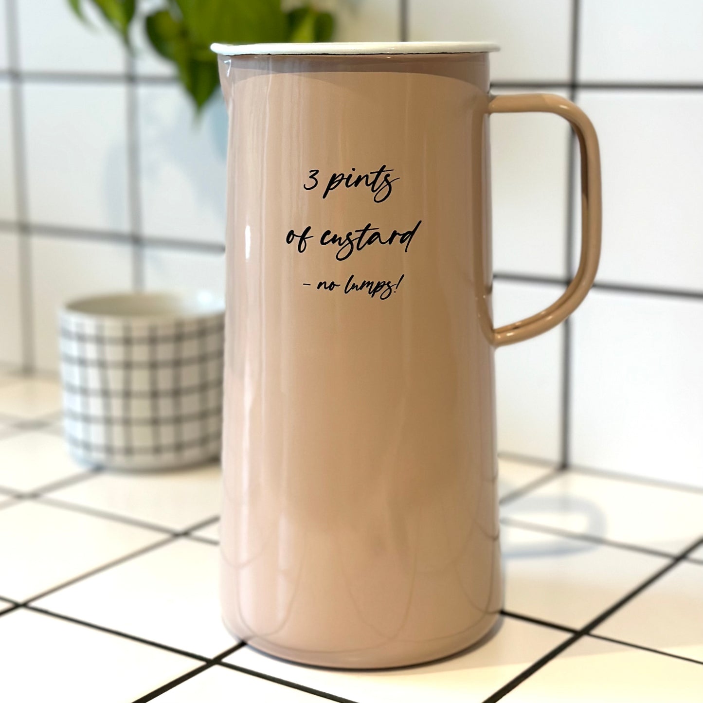 Falcon Enamel Jug - Tarragon Green