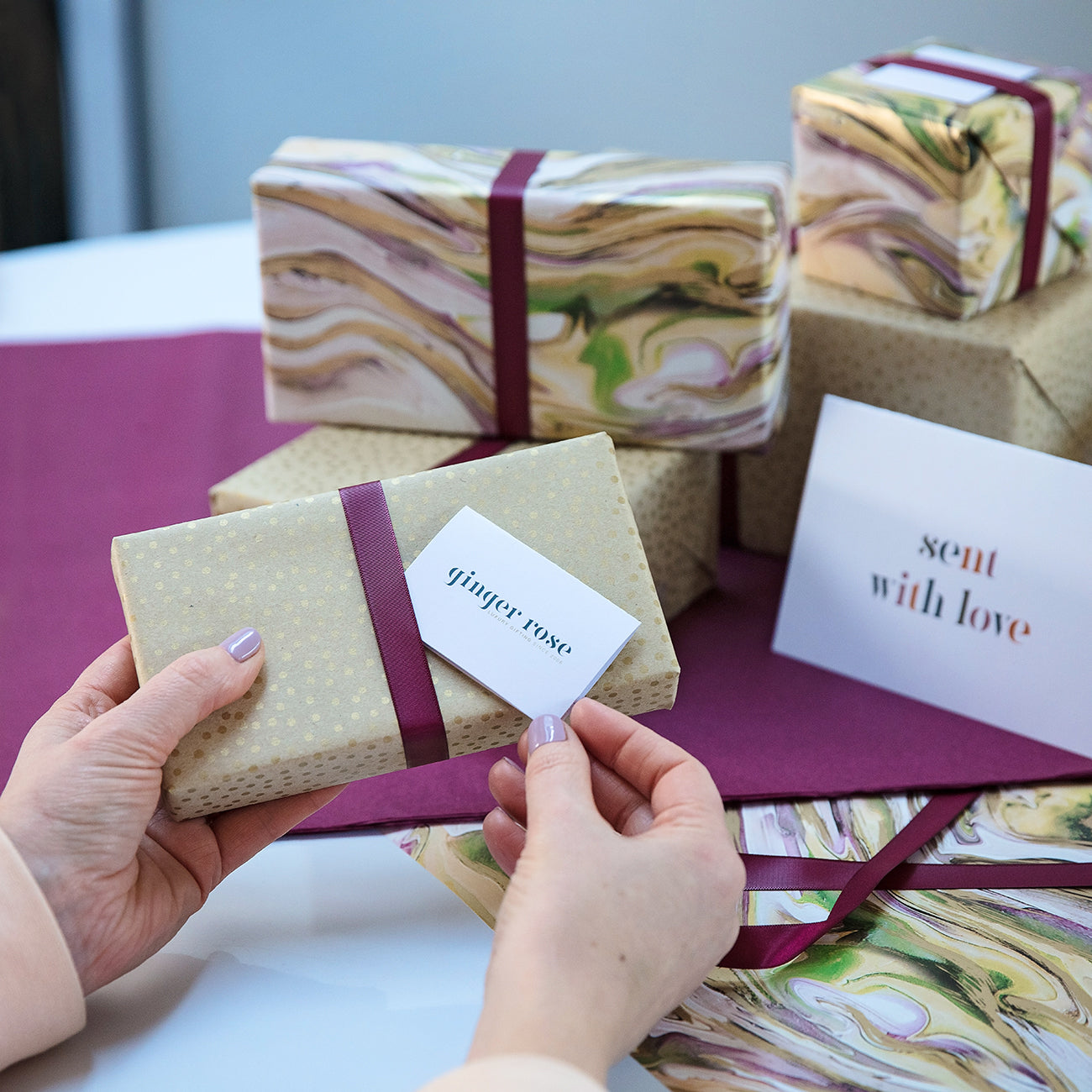 Personalised Manicure Kit - brown