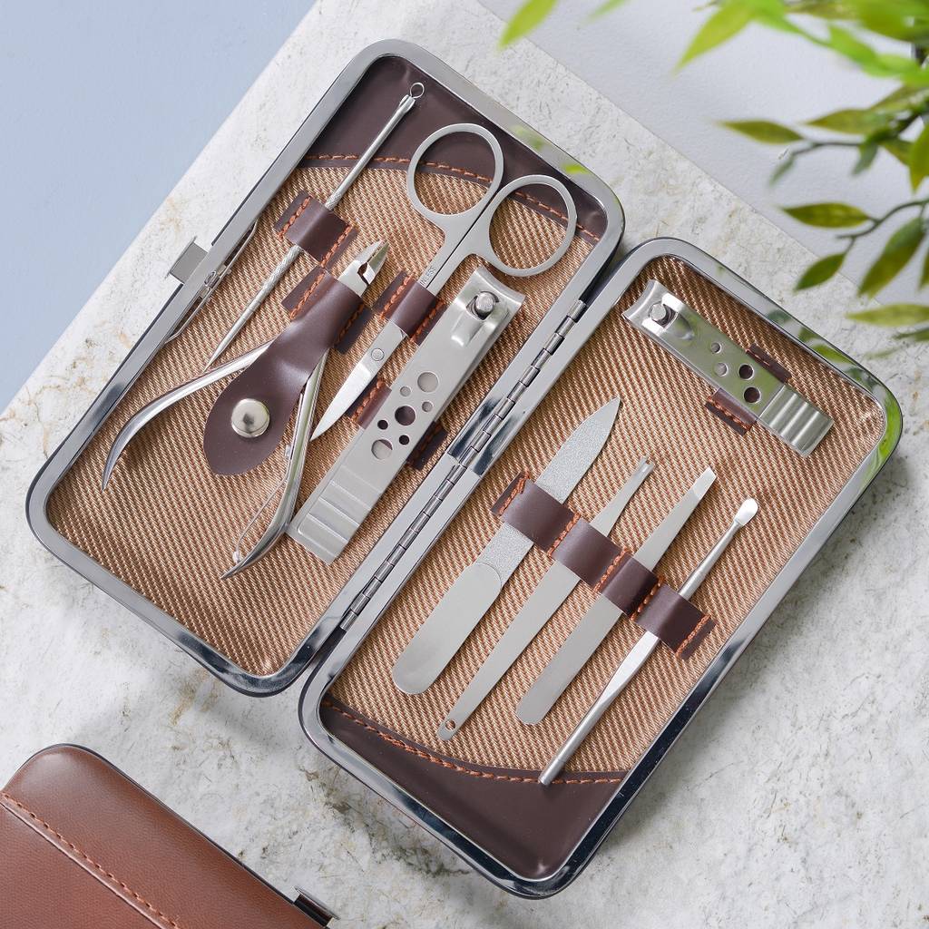 
                  
                    Personalised Manicure Kit - brown
                  
                