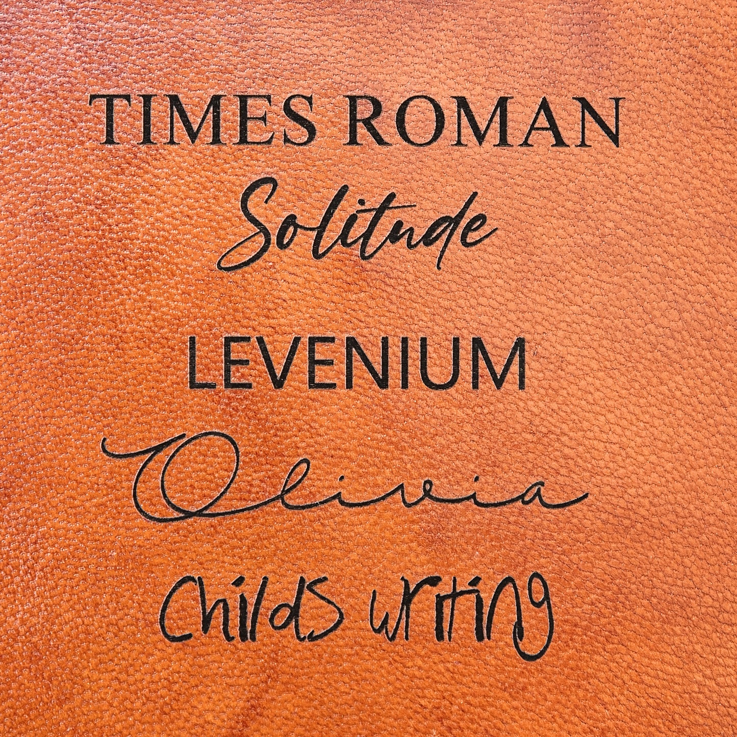 Leather Desk Set, Oxford - Tan