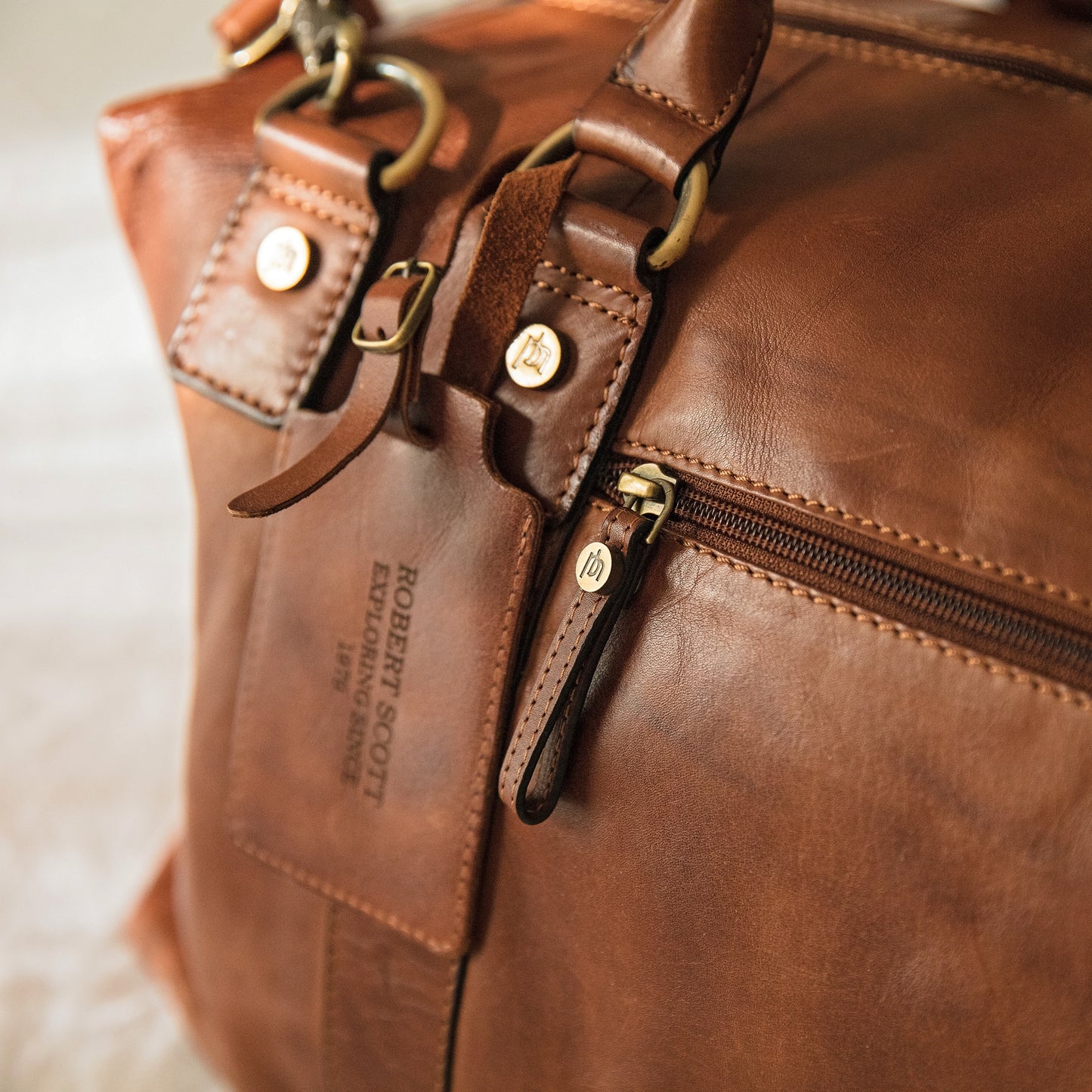 
                  
                    Luxury Leather Weekend Bag
                  
                