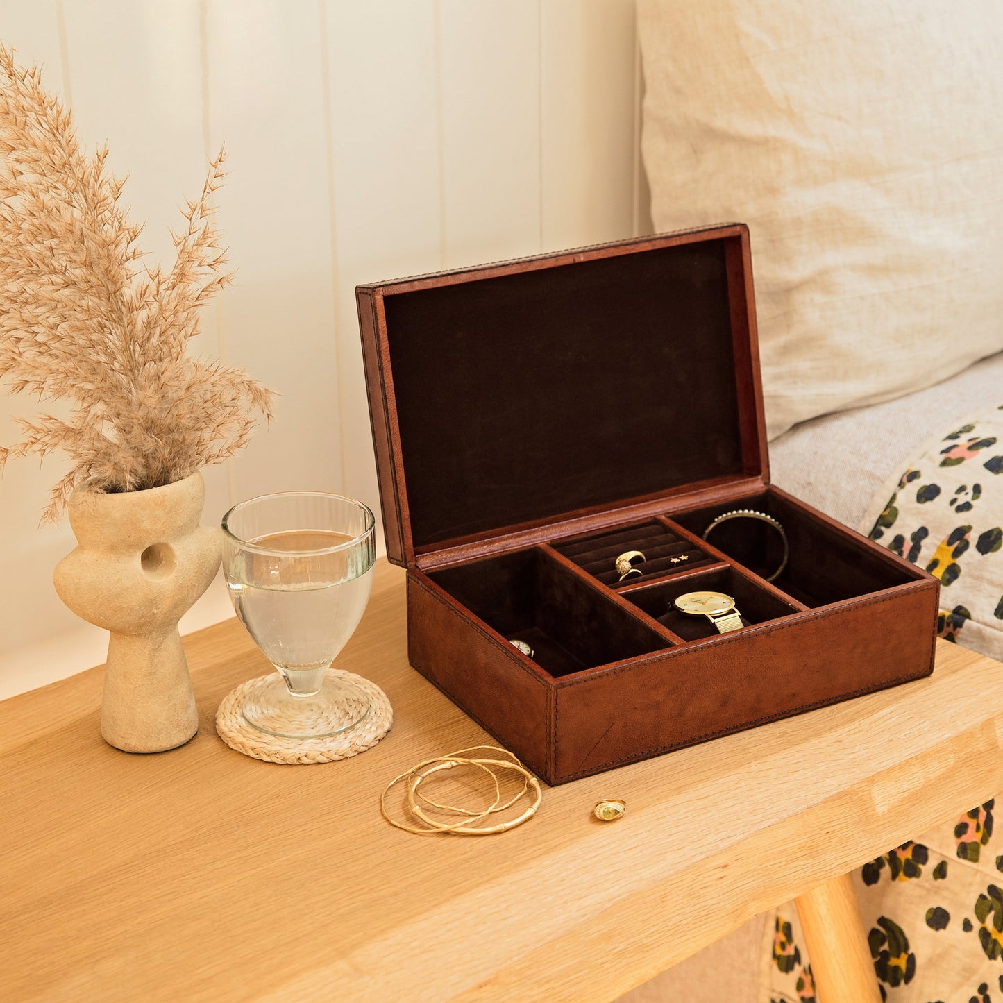 Leather Jewellery Box For Her