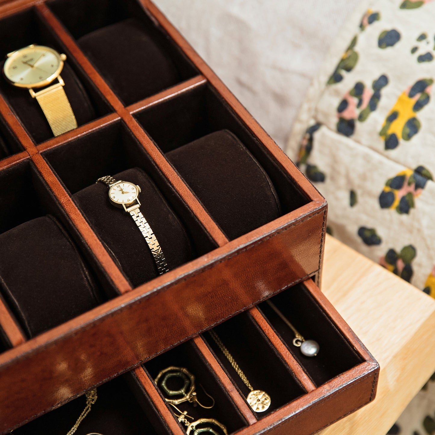 Women's Jewellery & Watch Box - Large