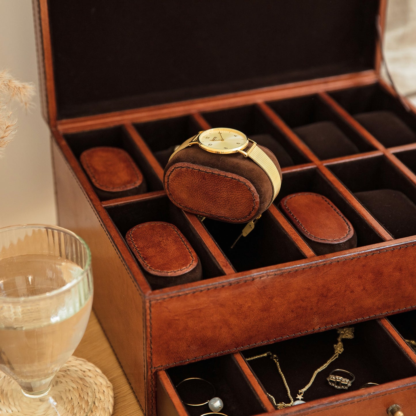 Women's Jewellery & Watch Box - Large