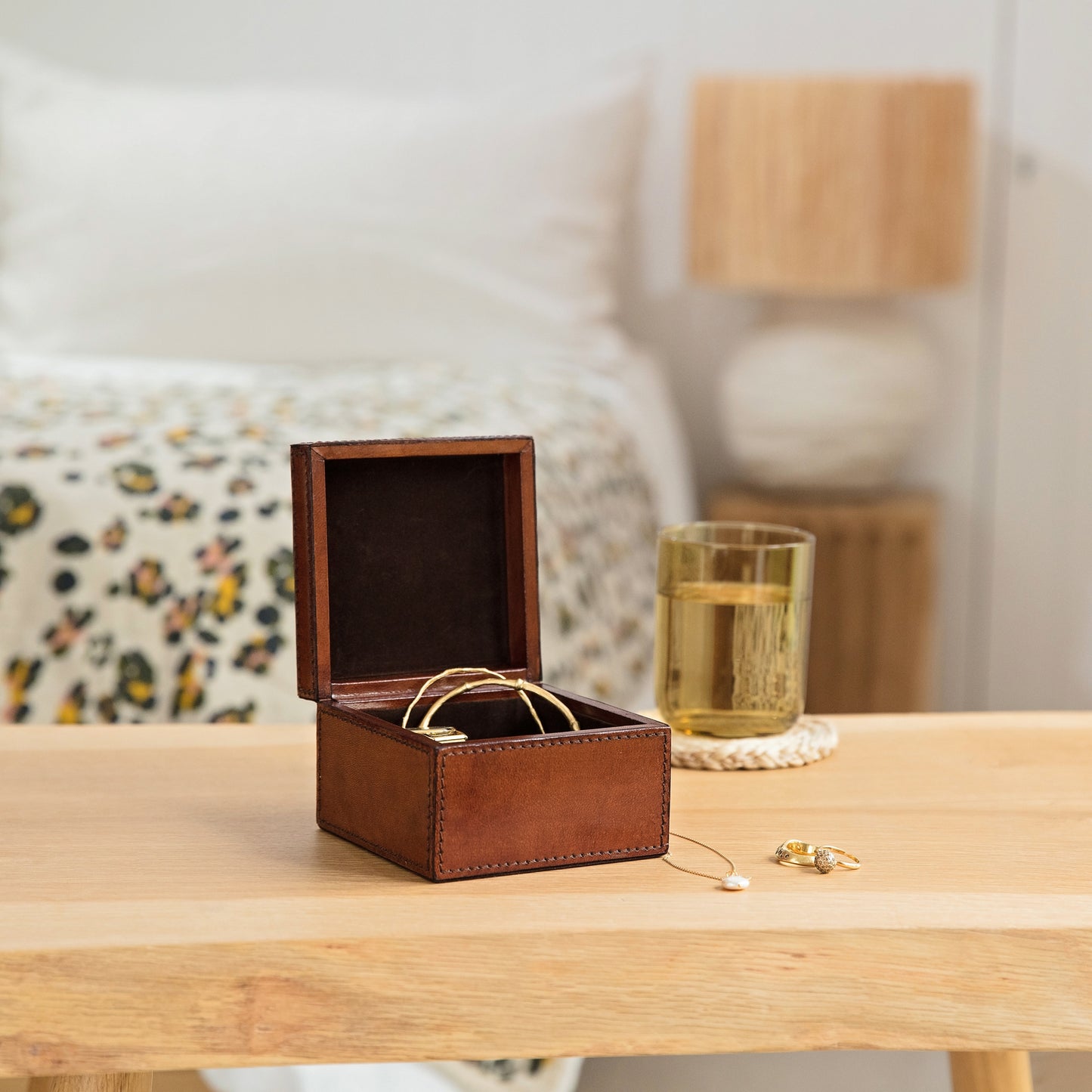Women's Leather Watch Box - Single