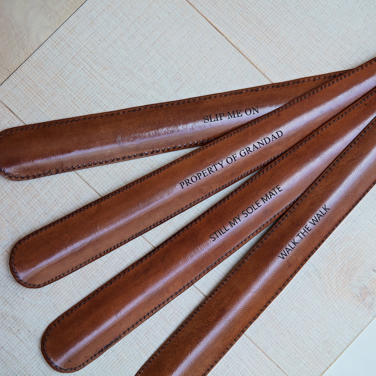 Leather Shoe Horn