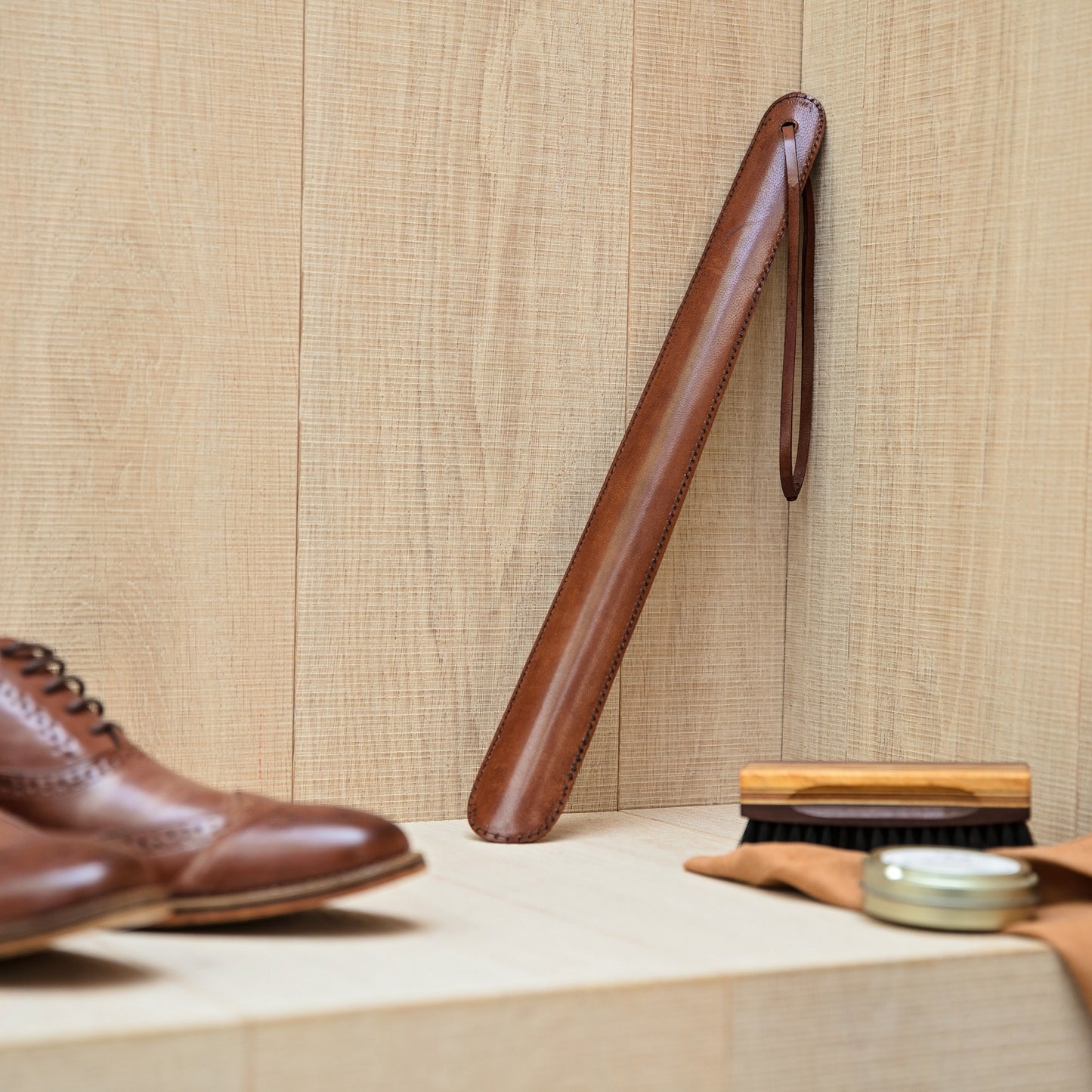Leather Shoe Horn