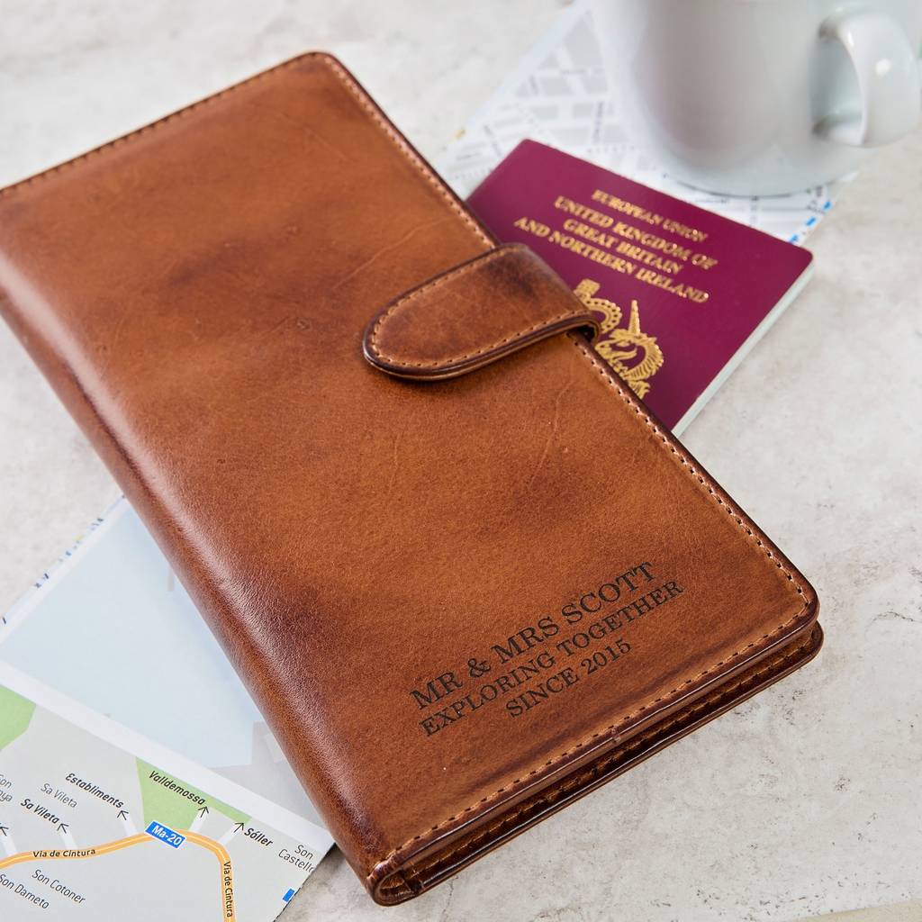 
                  
                    Leather Travel Wallet
                  
                