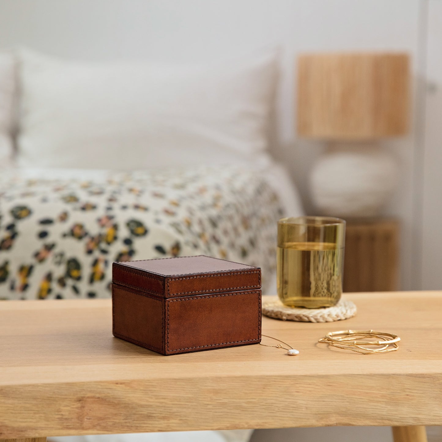 Women's Leather Watch Box - Single