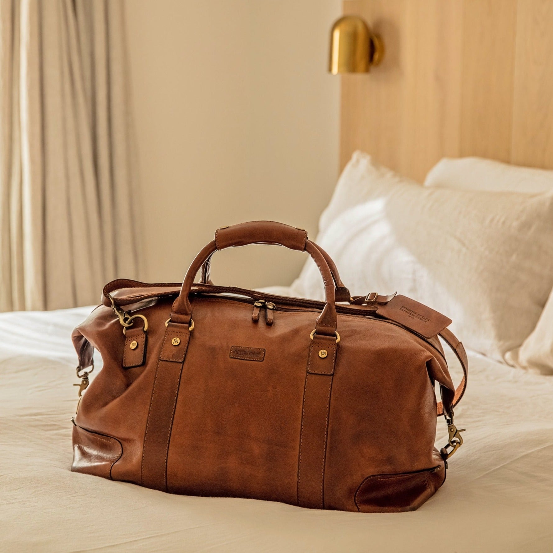 Leather Weekend Bag – Ginger Rose