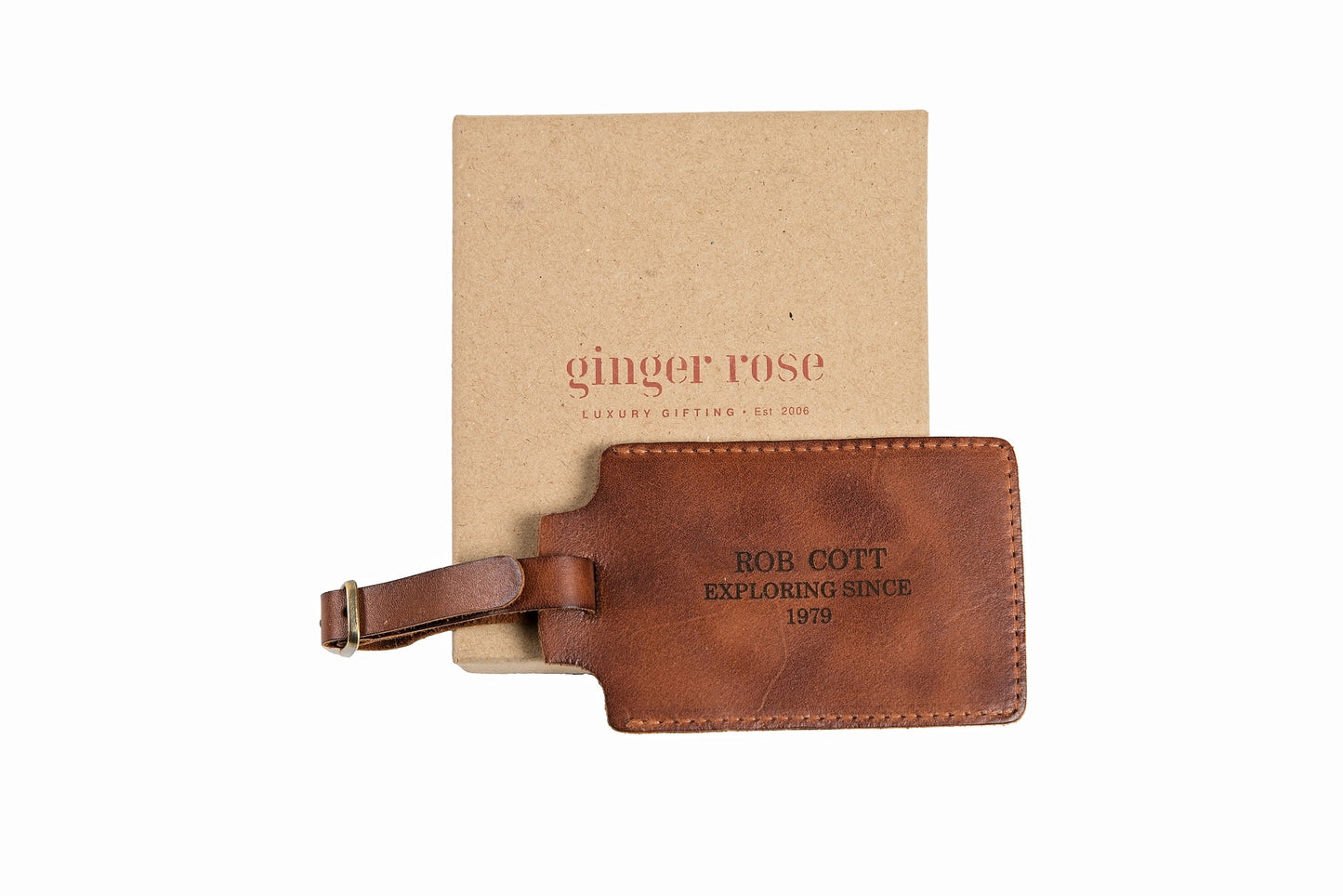 Leather Luggage Tag