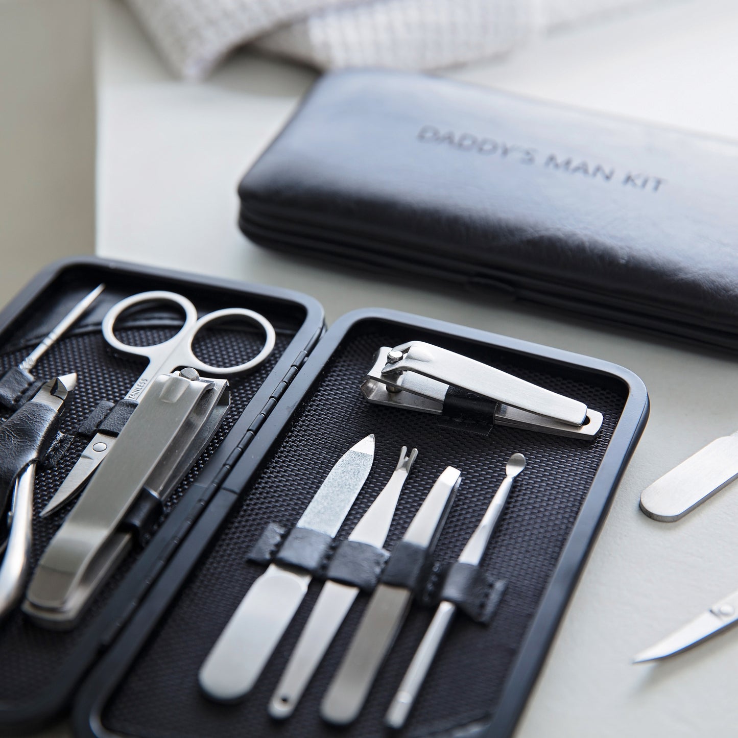 Personalised Manicure Kit - black