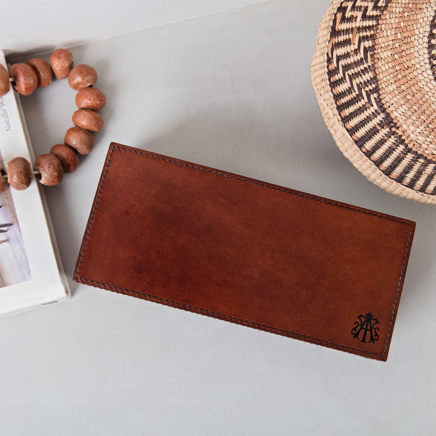 Monogram Leather Watch Box