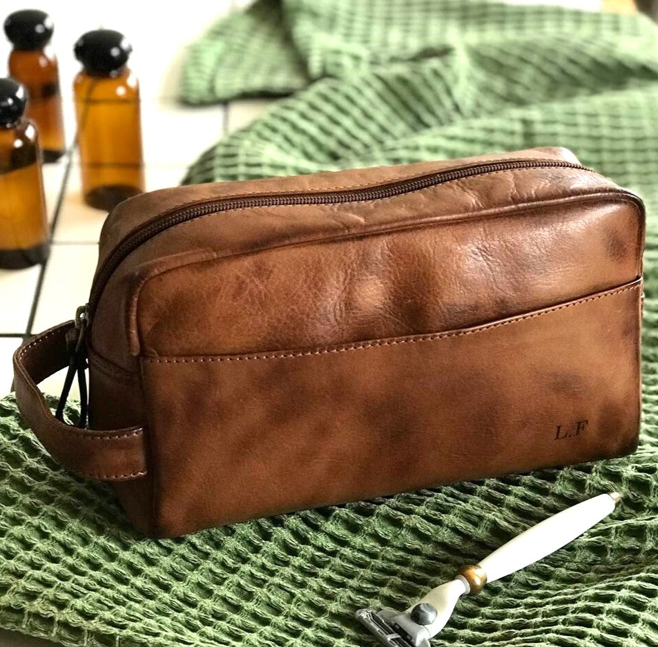 
                  
                    Leather Weekend Bag Set
                  
                