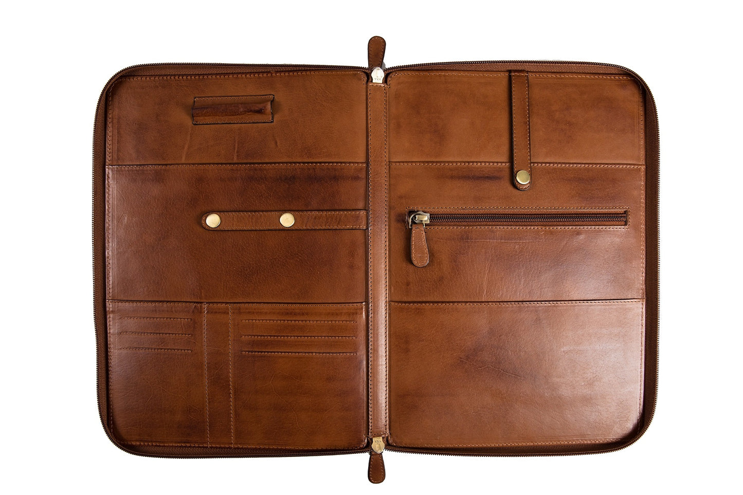 Monogram Leather Portfolio