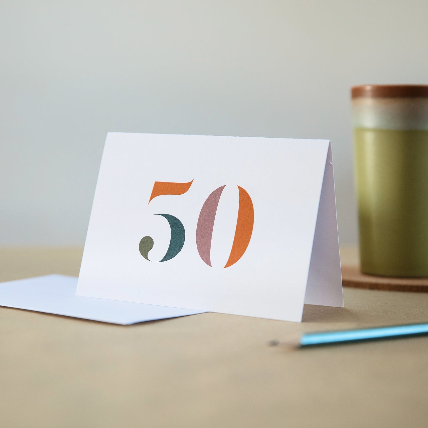 50th Birthday Card
