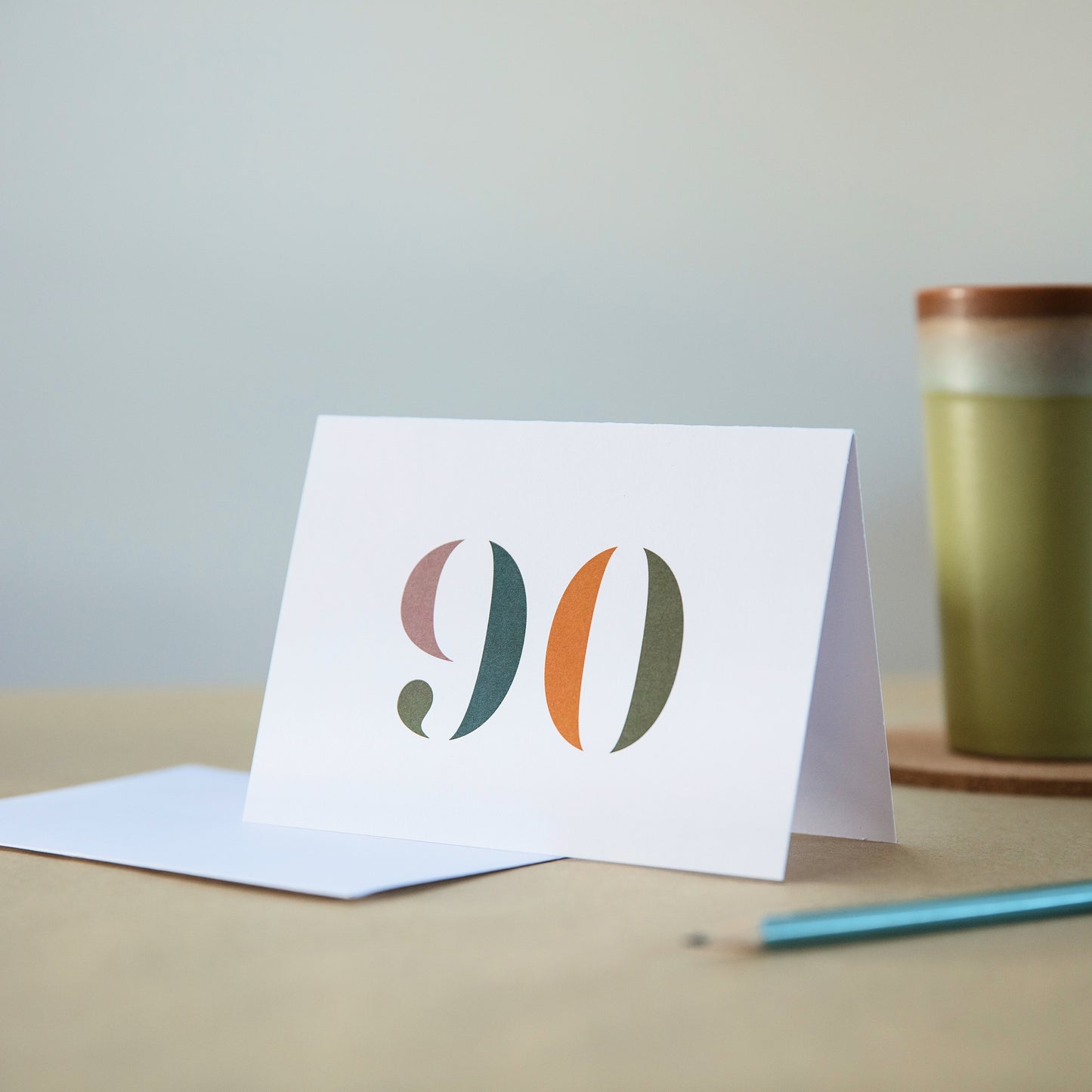 90th Birthday Card