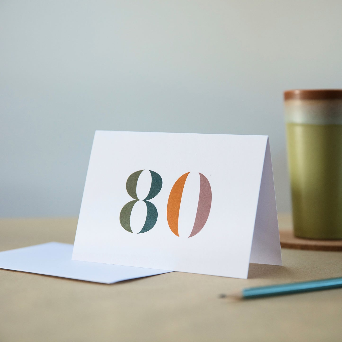 80th Birthday Card