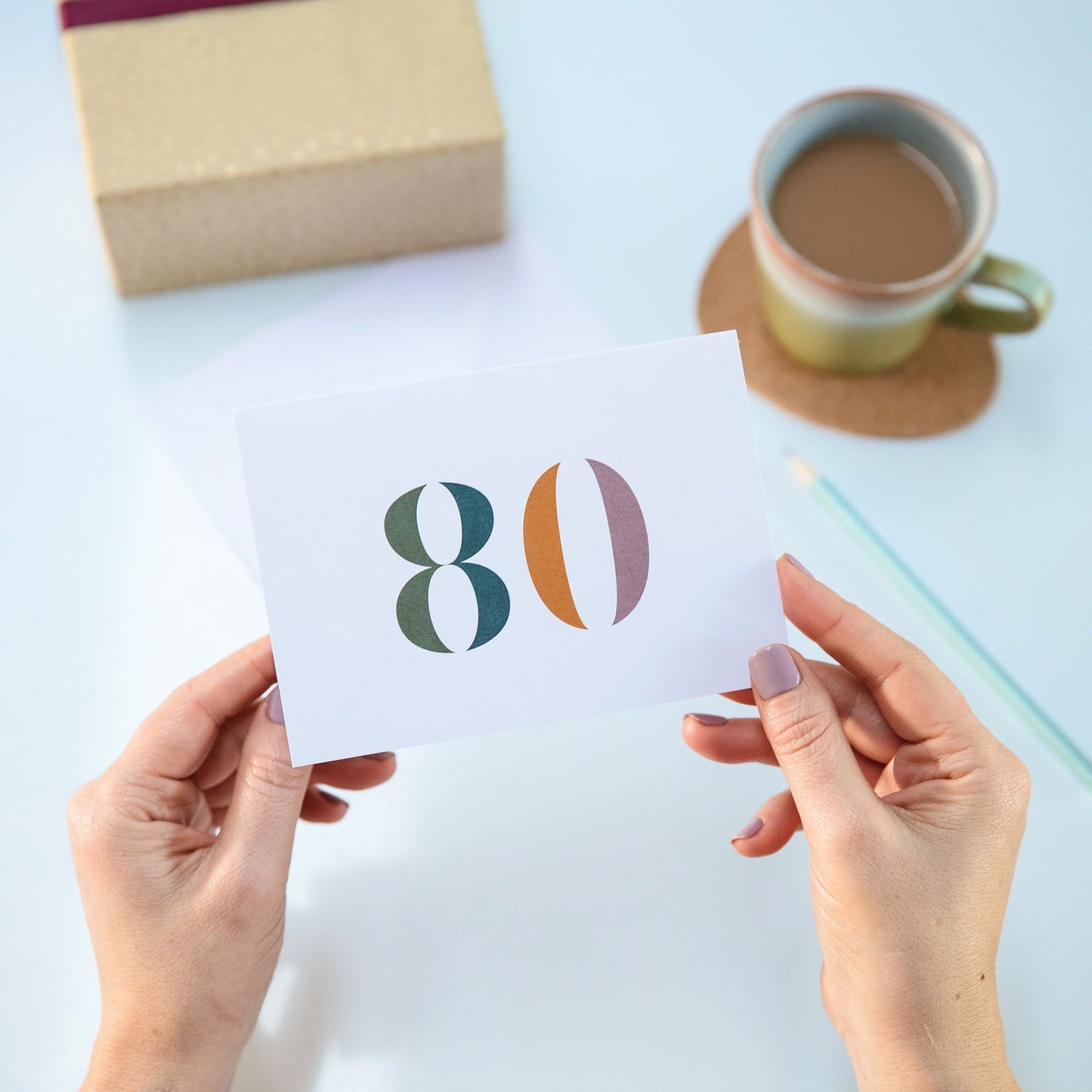 80th Birthday Card