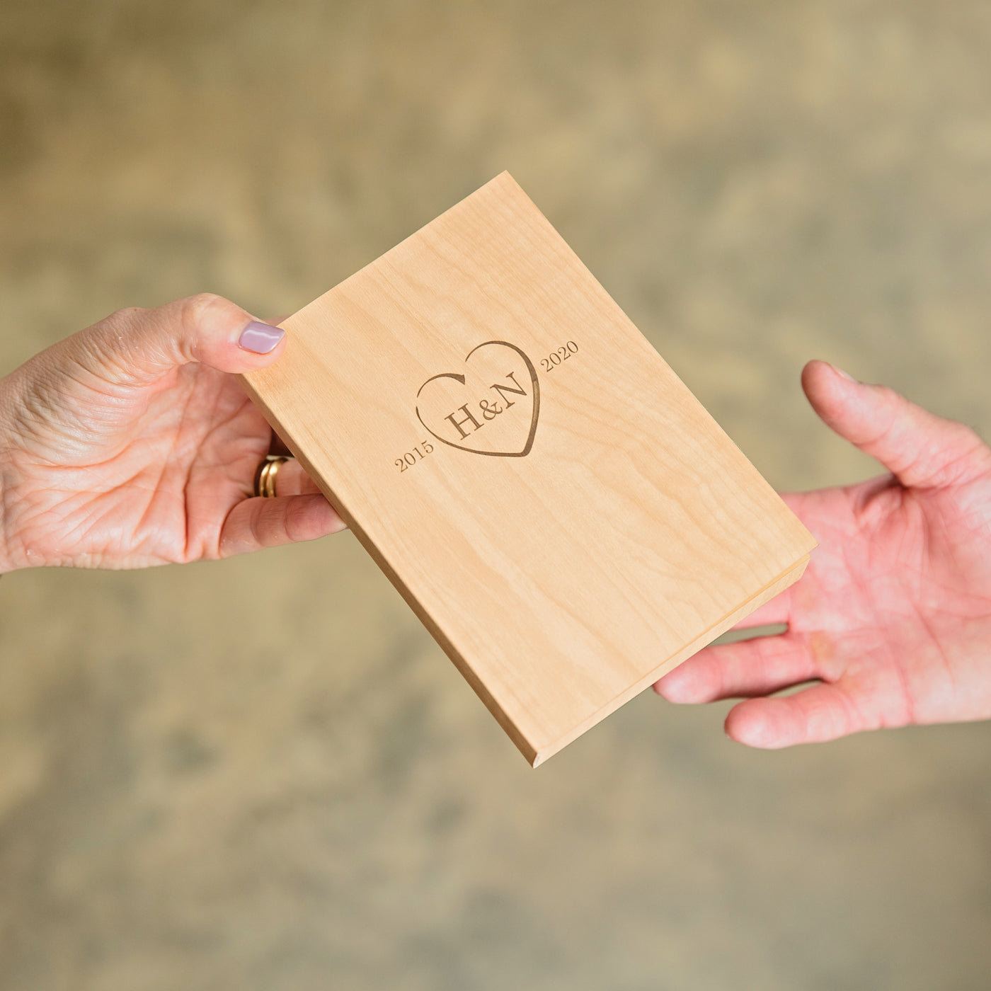 Personalised Paper Notebook - 1st Anniversary Gift