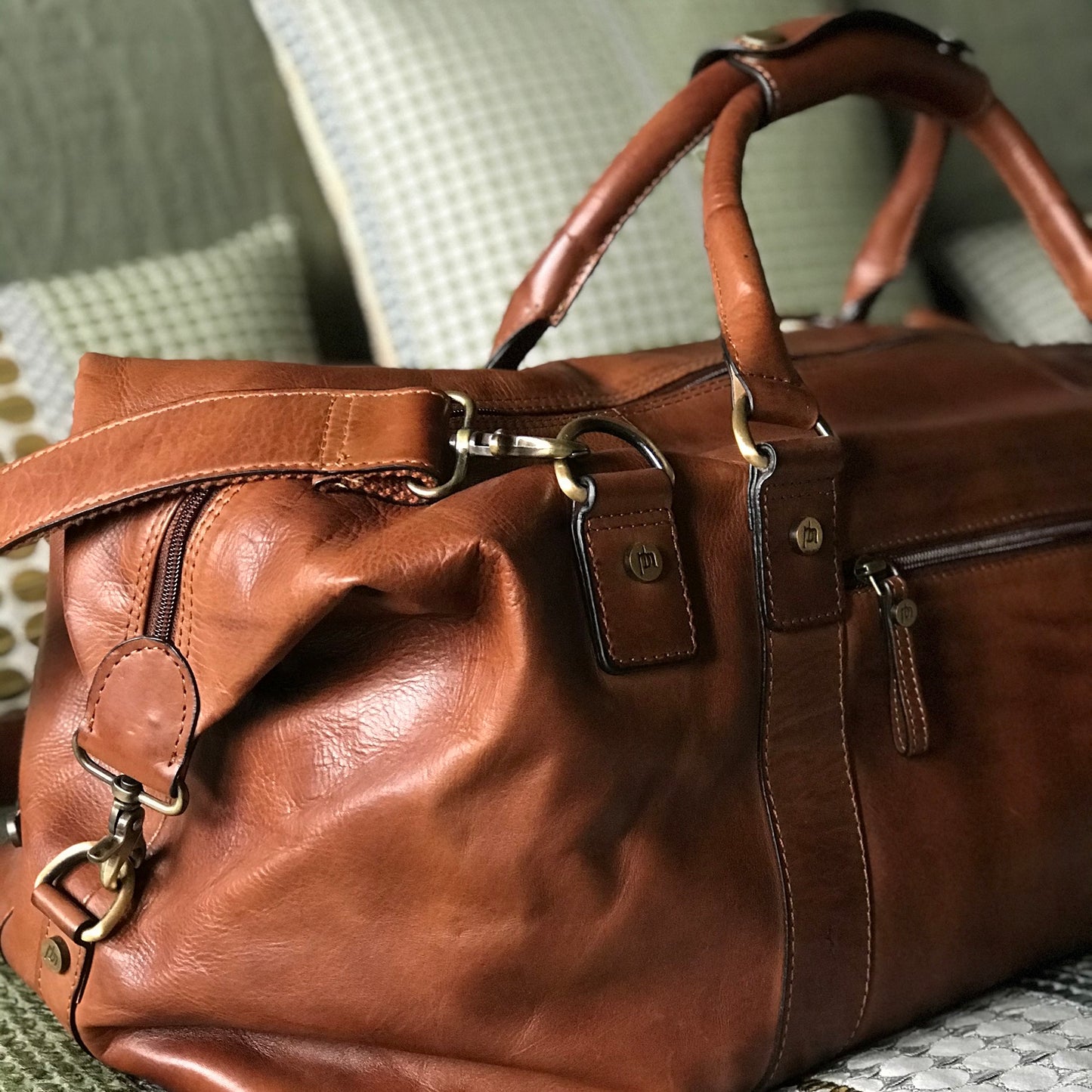Leather Weekend Bag