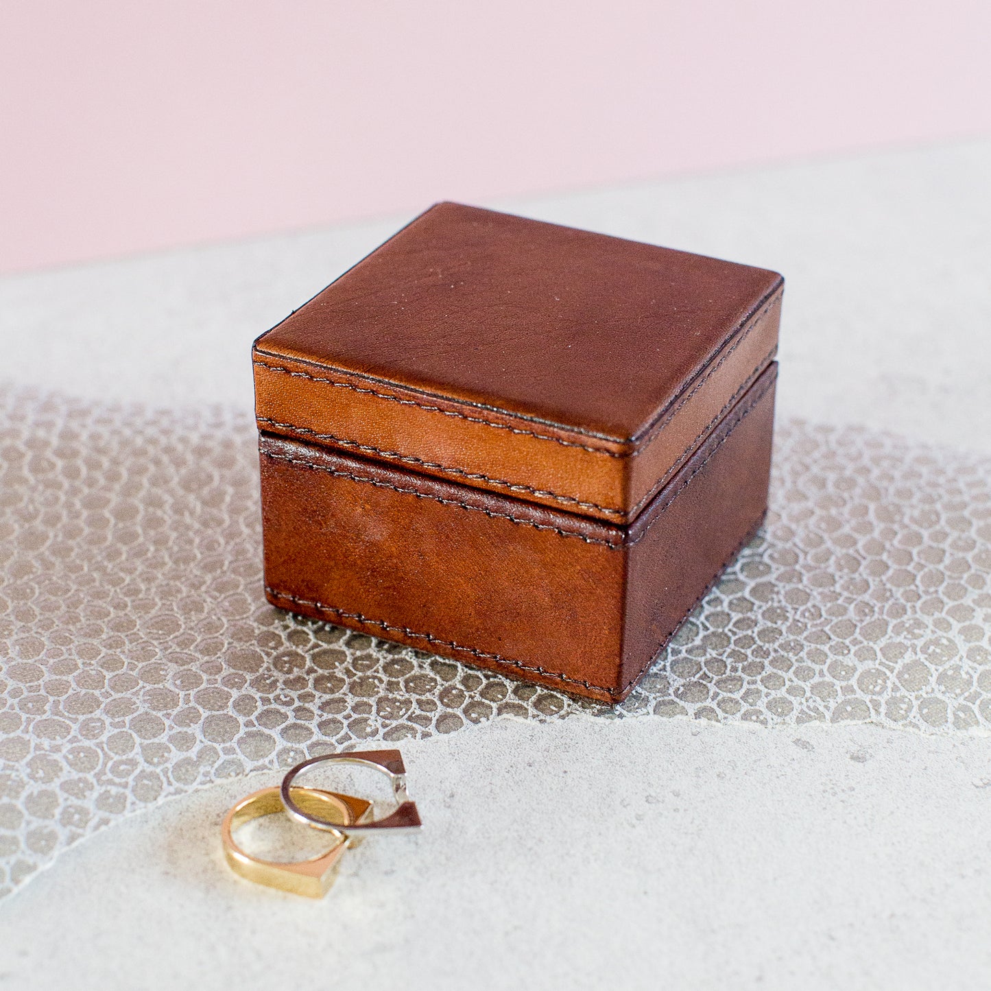 Leather Ring Box