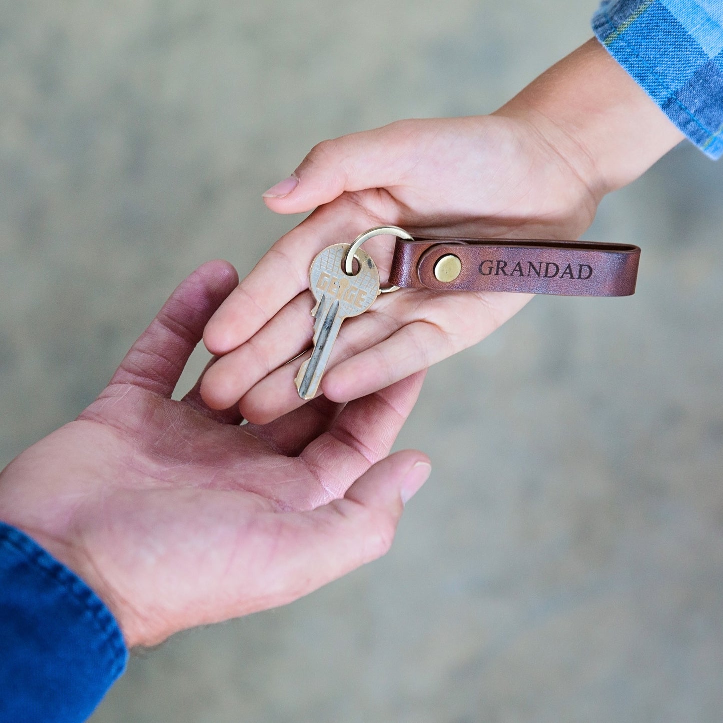 Leather Keyring