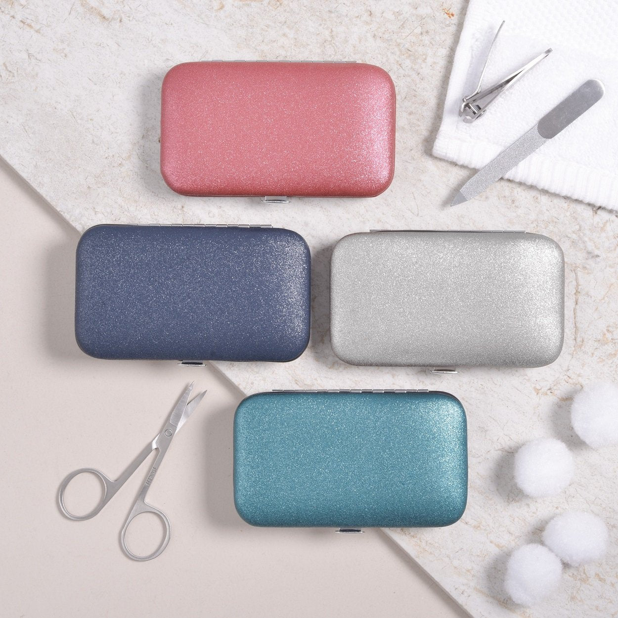Personalised Manicure Set - Emerald