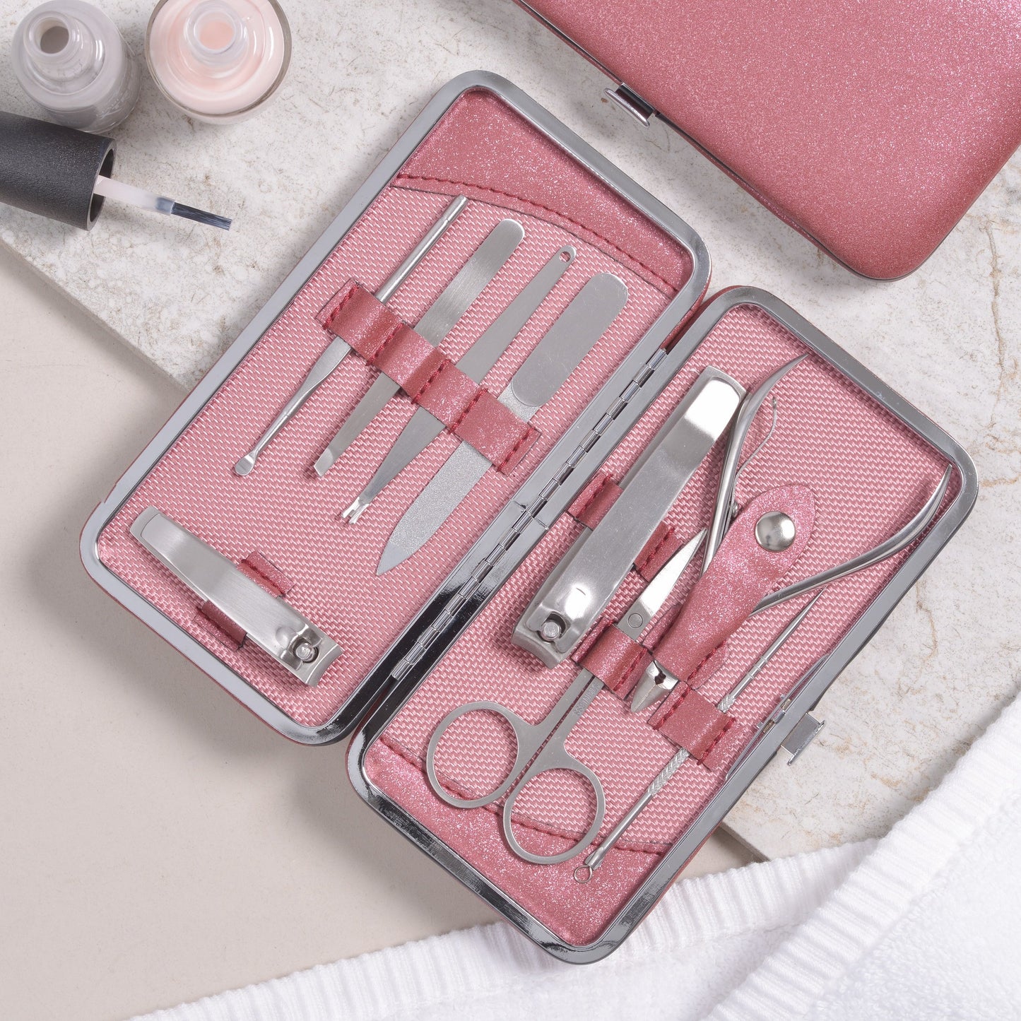 Personalised Manicure Set - Ruby Red