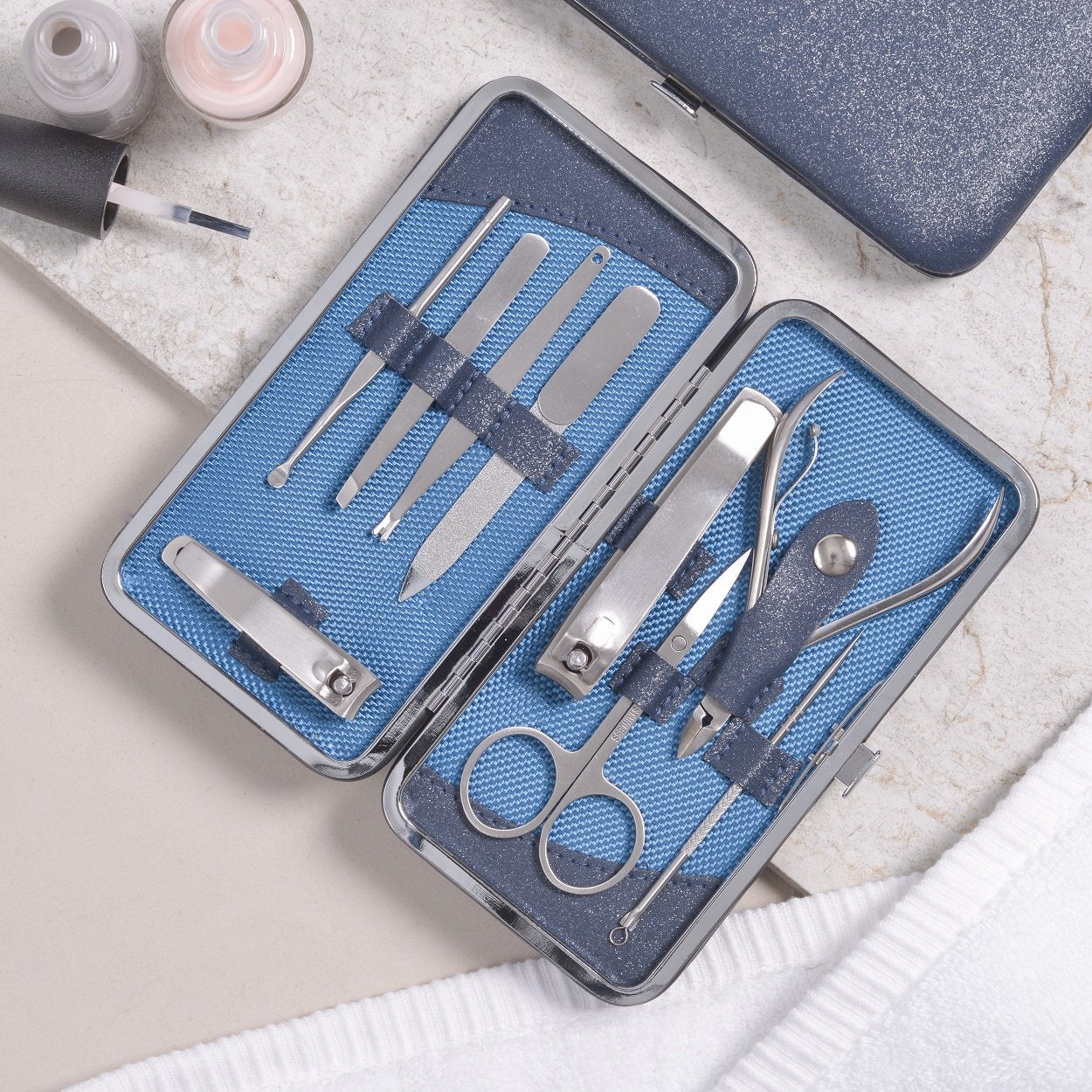 Personalised Manicure Set - Sapphire