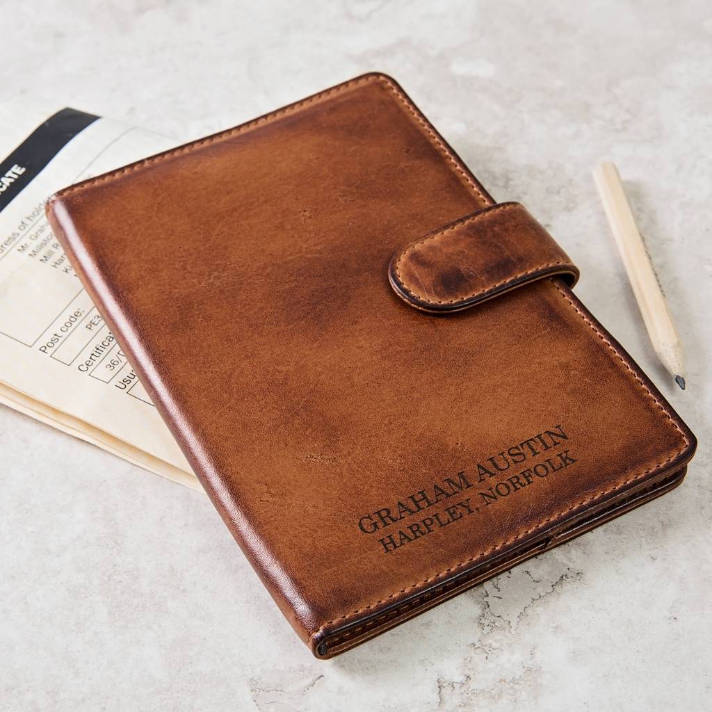 Leather Shotgun License Holder