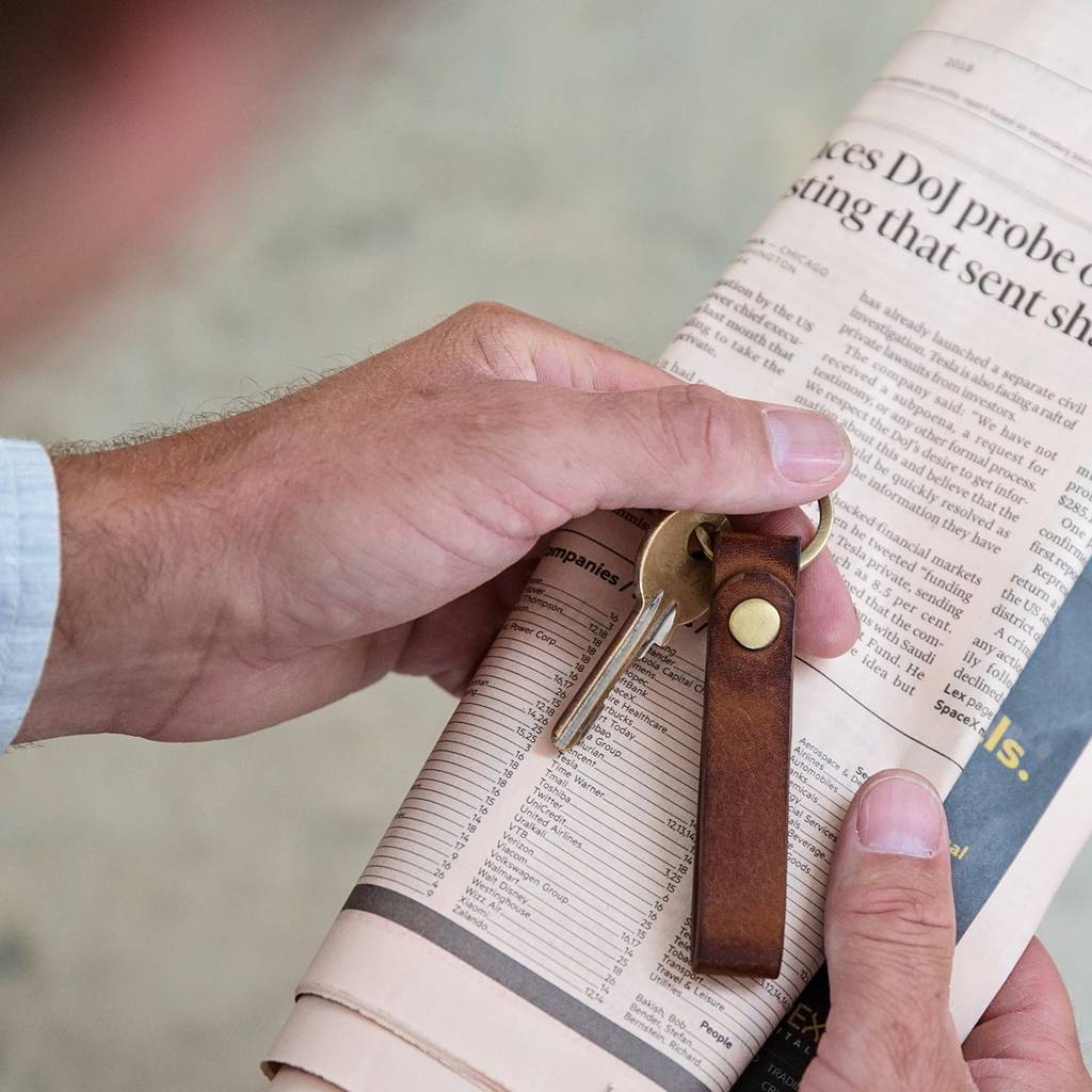Leather Keyring