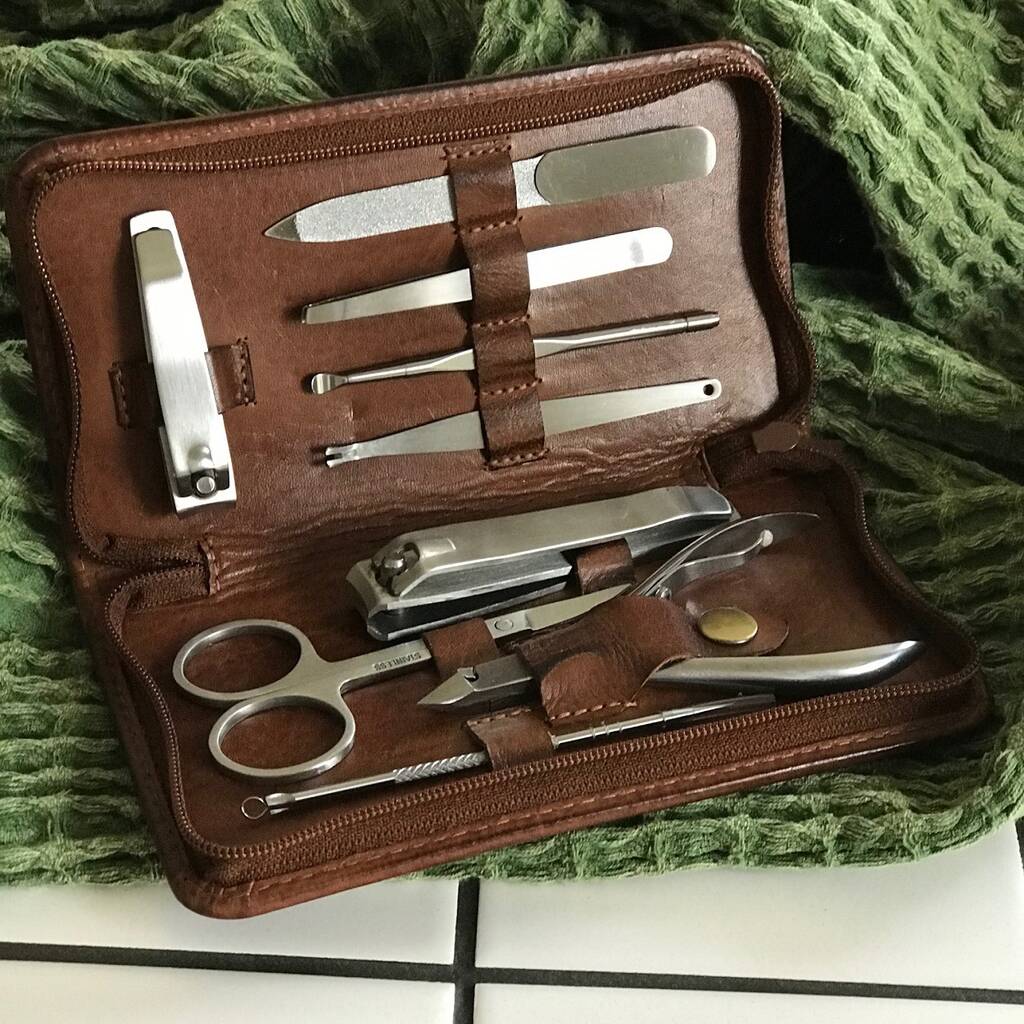 Leather Manicure Set