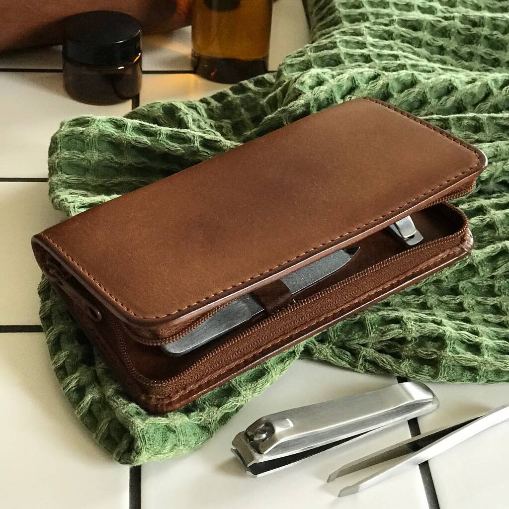 Leather Manicure Set