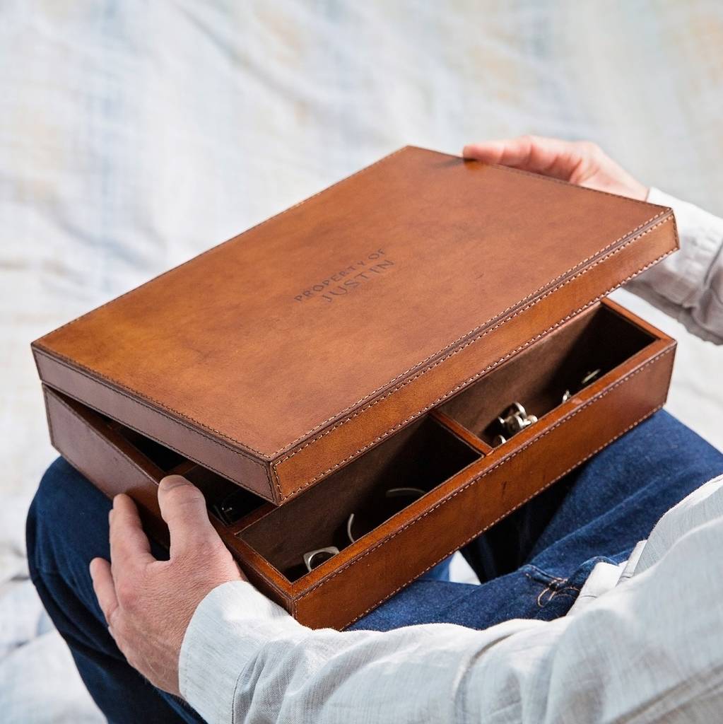 
                  
                    Leather Men's Accessories Box
                  
                