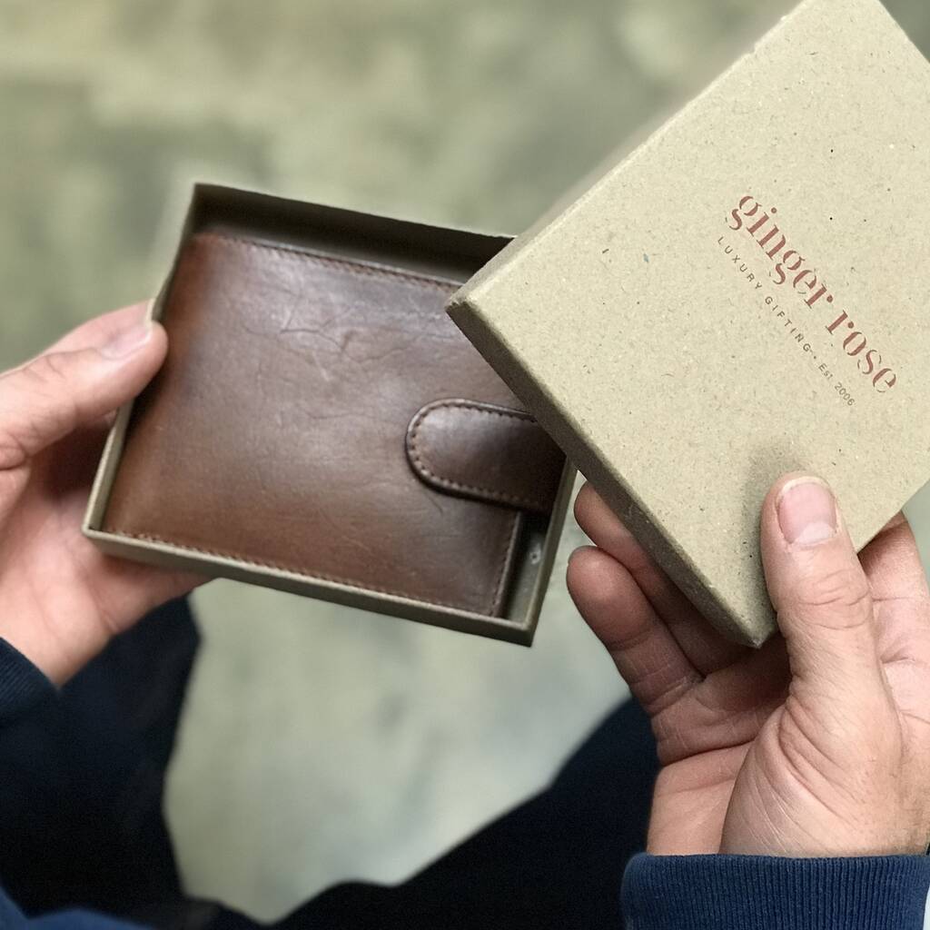 Leather Wallet - cards & coins