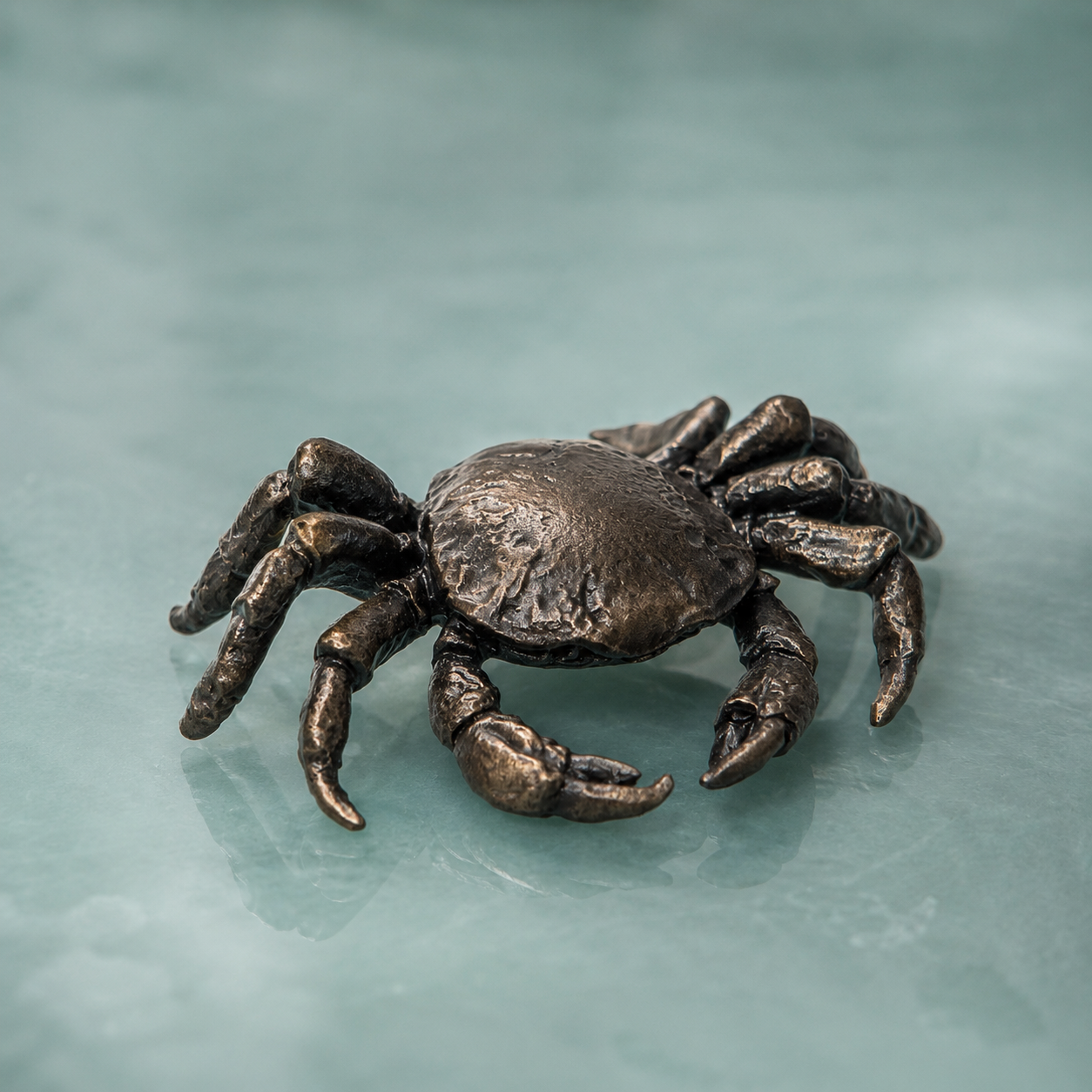 
                  
                    Miniature Bronze Sculpture - Crab
                  
                