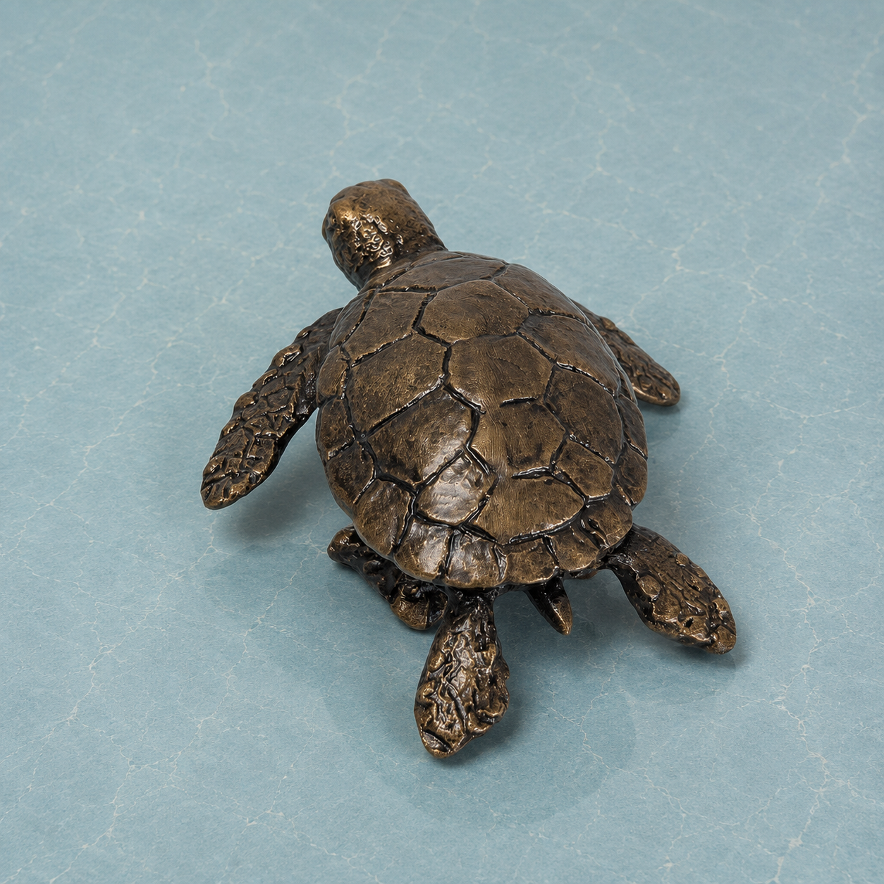 
                  
                    Miniature Bronze Sculpture - Turtle
                  
                