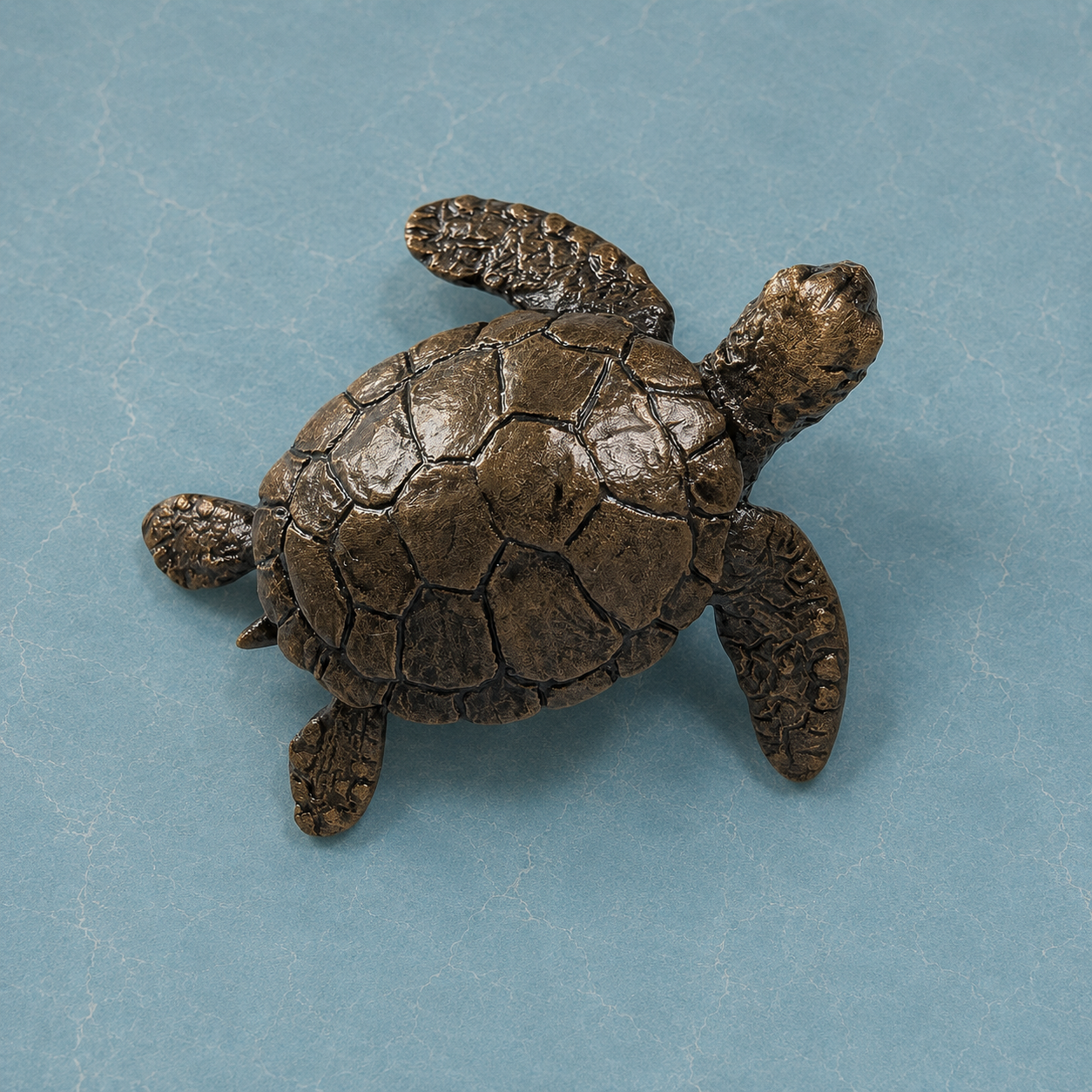 
                  
                    Miniature Bronze Sculpture - Turtle
                  
                