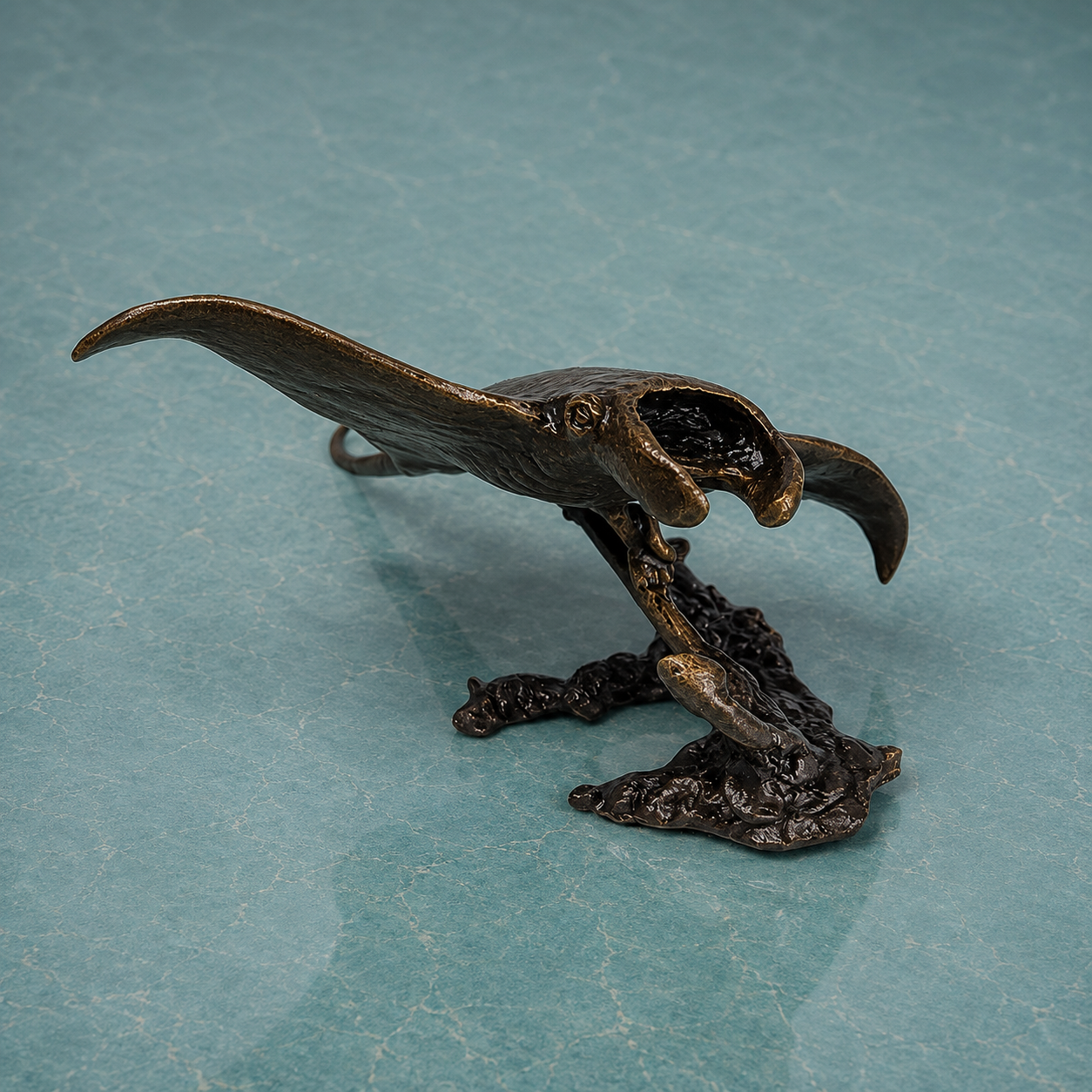 
                  
                    Miniature Bronze Sculpture - Manta Ray
                  
                