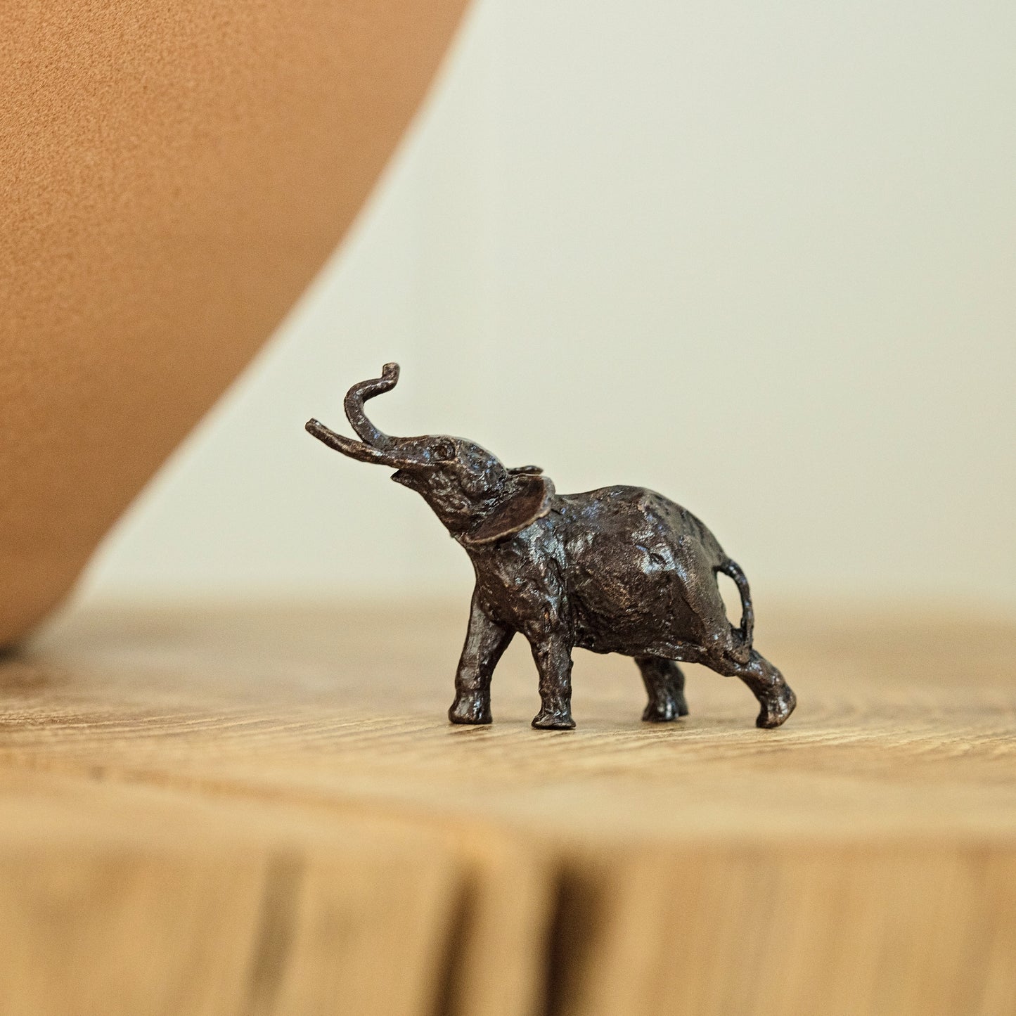 
                  
                    Miniature Bronze Sculpture - Elephant
                  
                