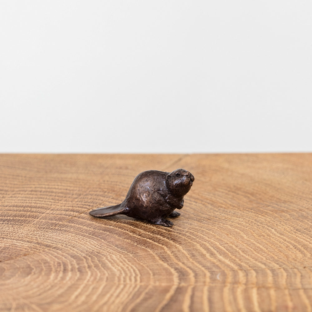 
                  
                    Miniature Bronze Sculpture - Beaver
                  
                