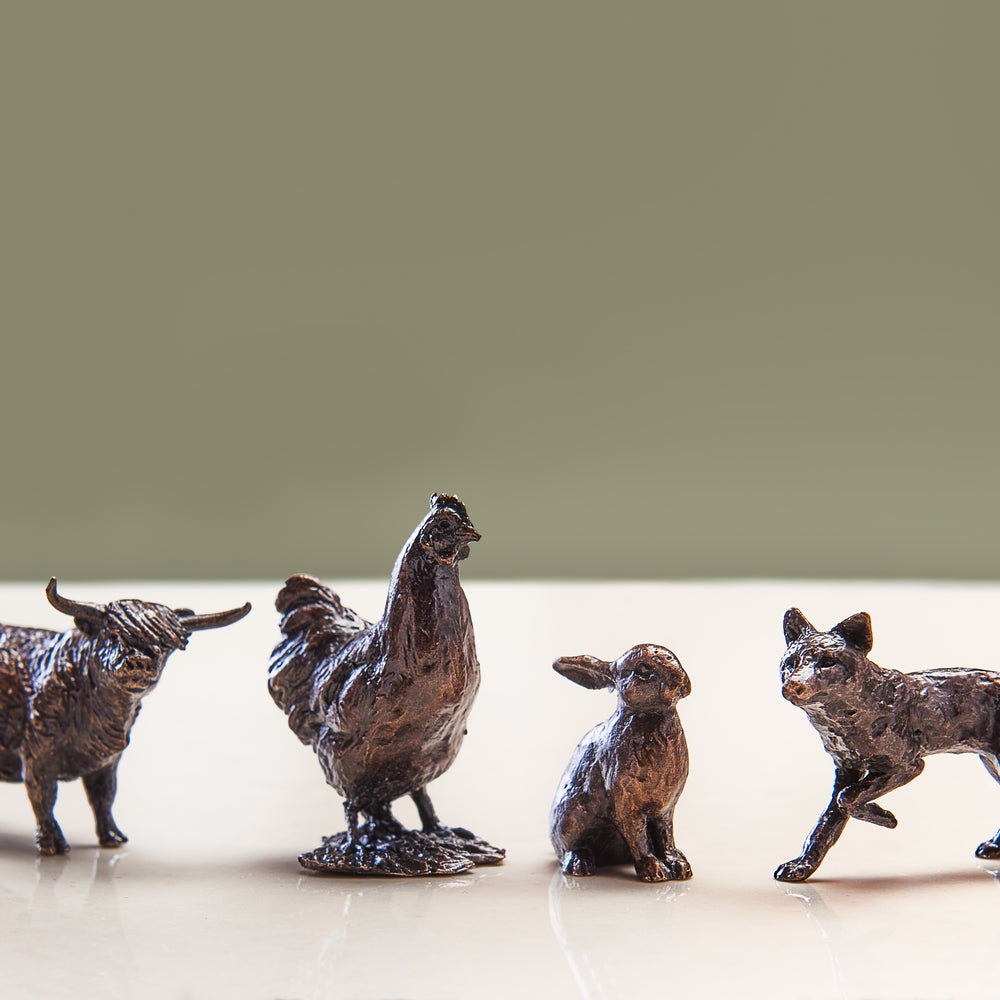 
                  
                    Miniature Bronze Sculpture - Fox
                  
                