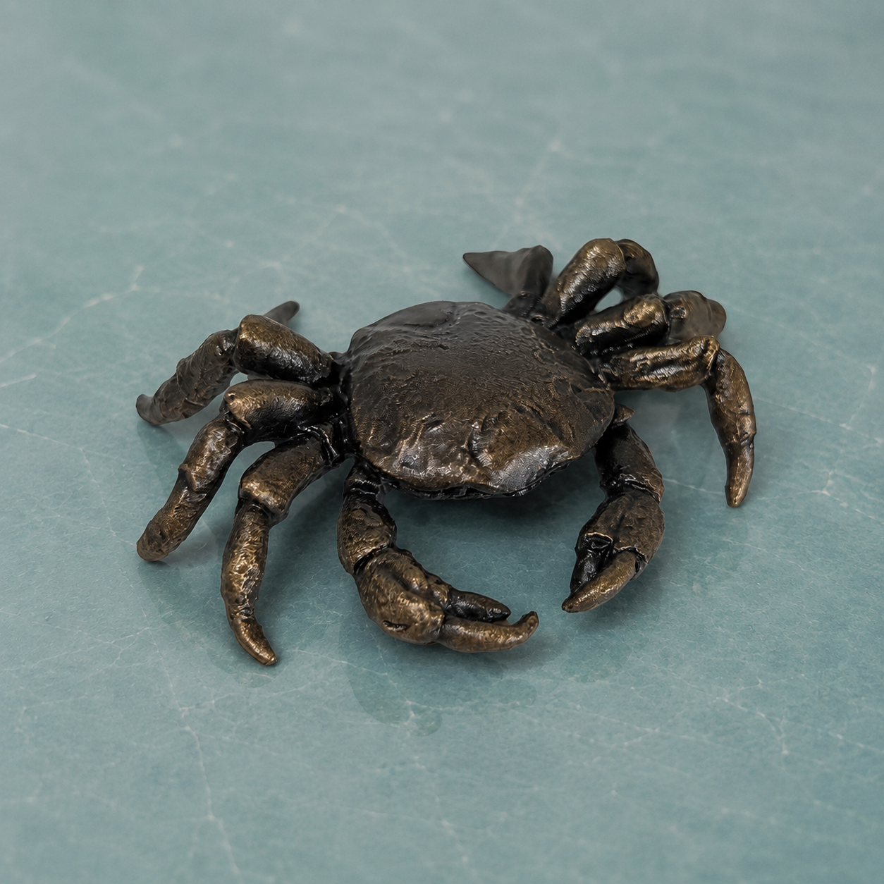 
                  
                    Miniature Bronze Sculpture - Crab
                  
                
