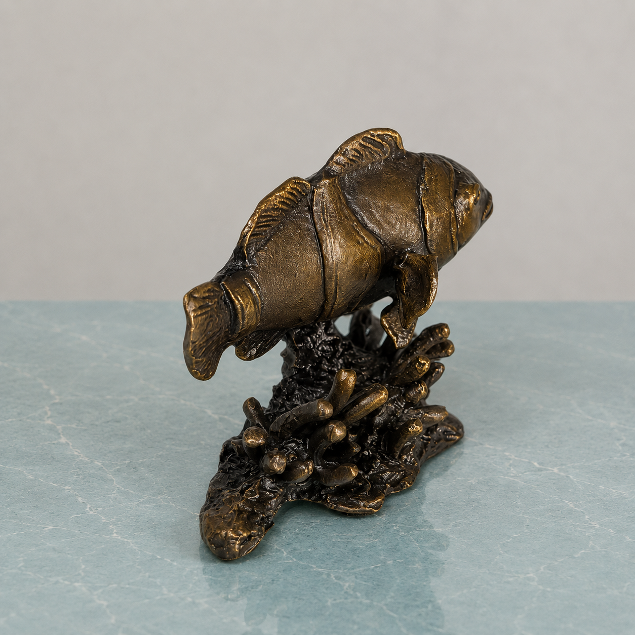 
                  
                    Miniature Bronze Sculpture - Clownfish
                  
                